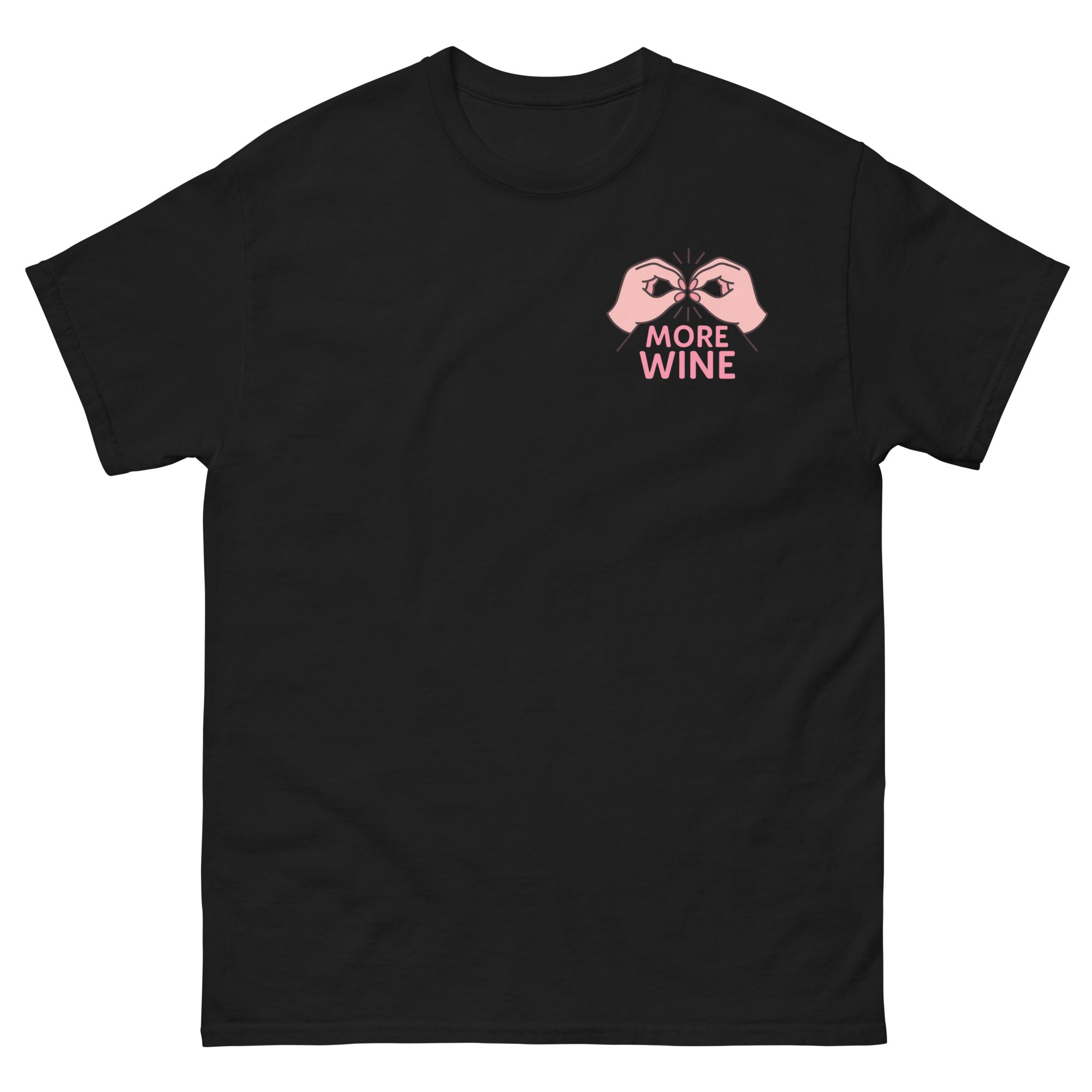 Toronto Mama More Wine Left Chest Tee