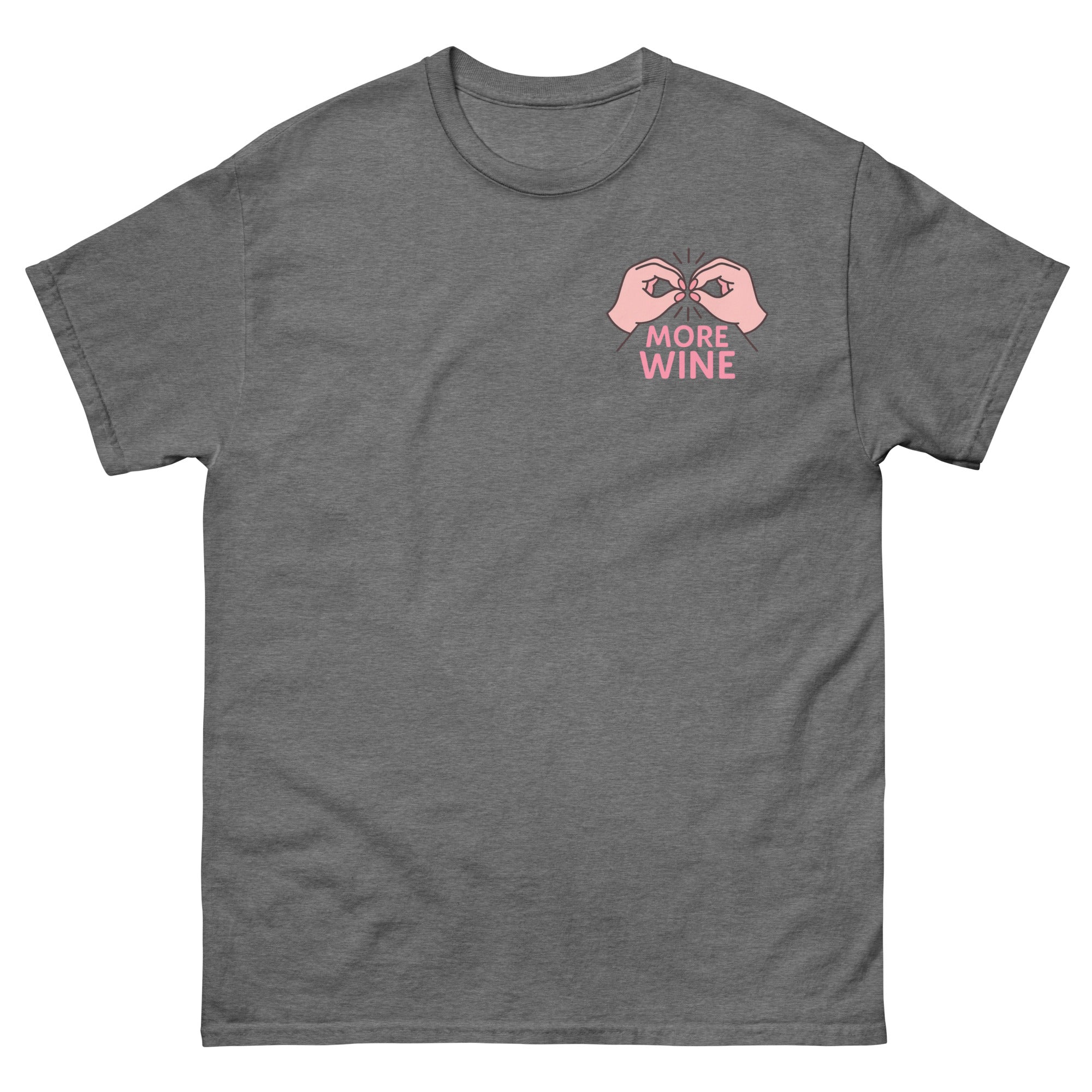 Toronto Mama More Wine Left Chest Tee