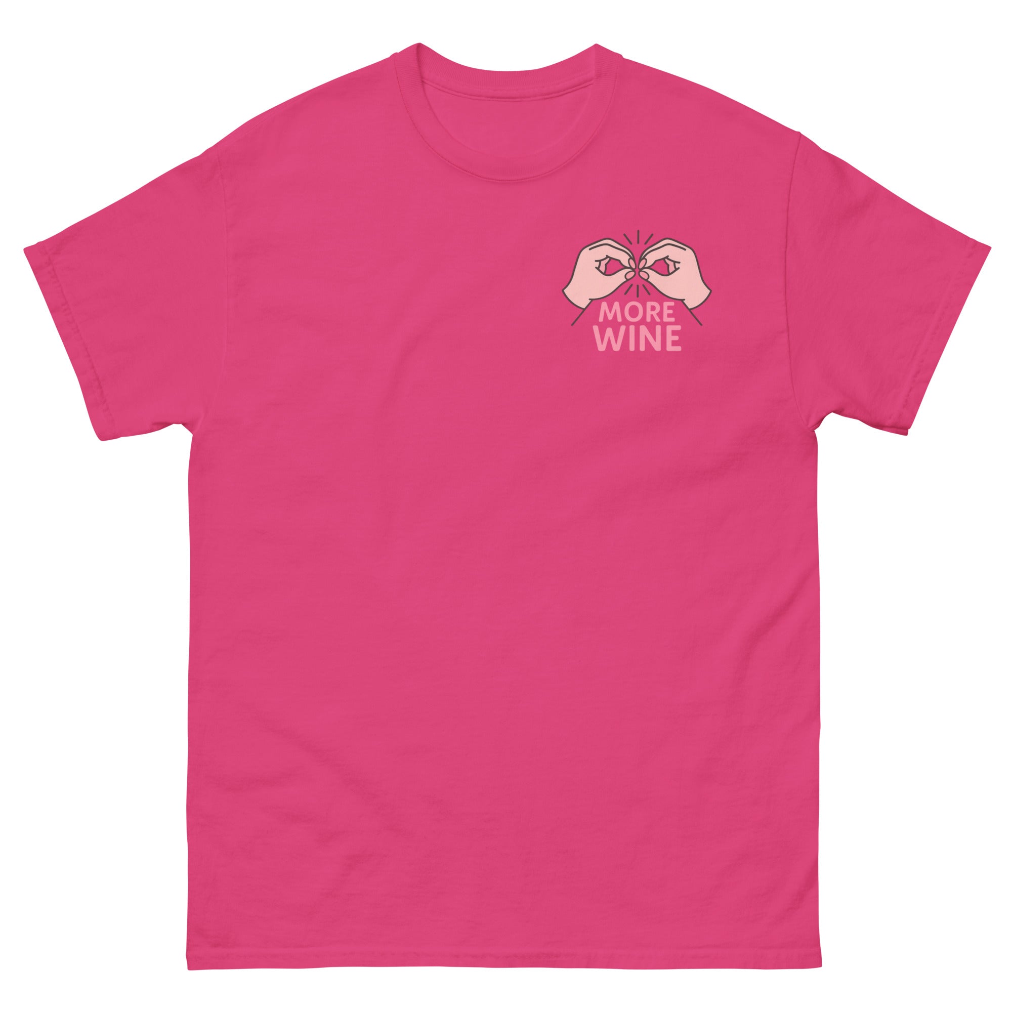 Toronto Mama More Wine Left Chest Tee