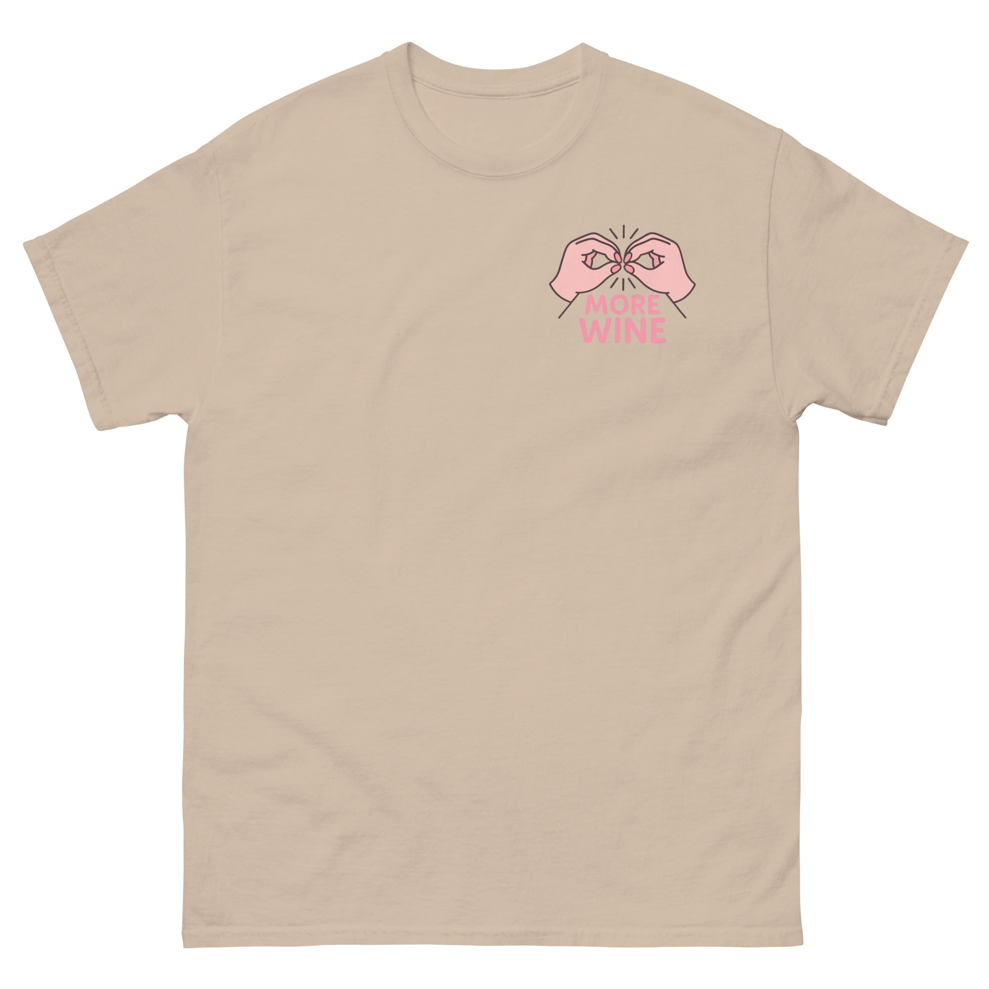 Toronto Mama More Wine Left Chest Tee