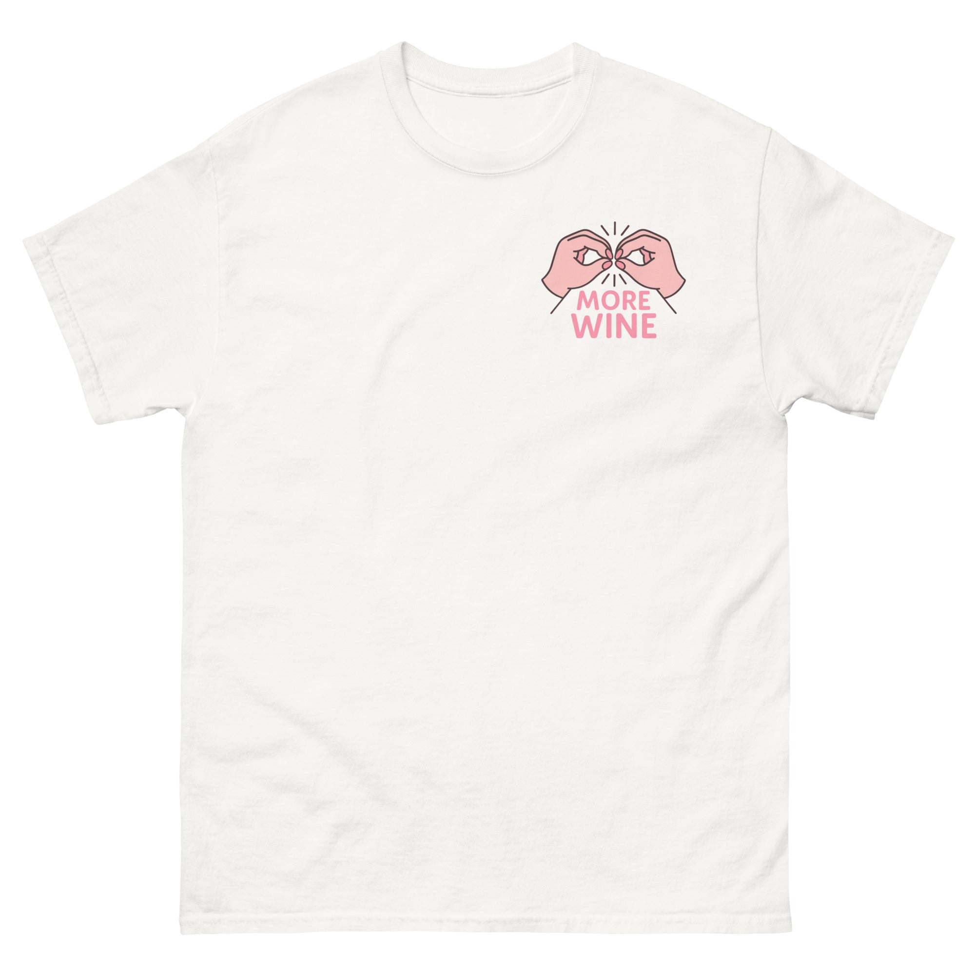 Toronto Mama More Wine Left Chest Tee