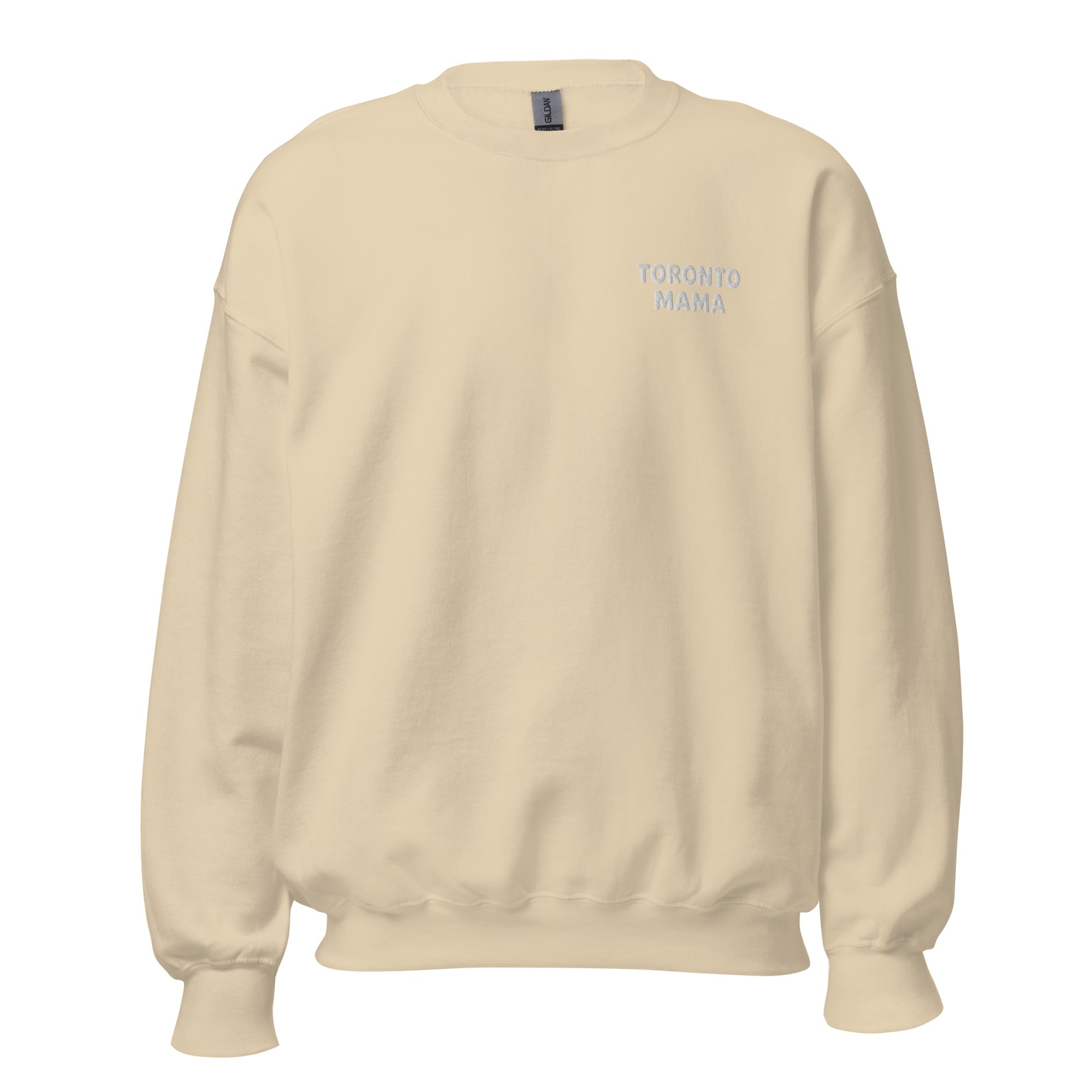 Toronto Mama Basic White Logo Sweatshirt