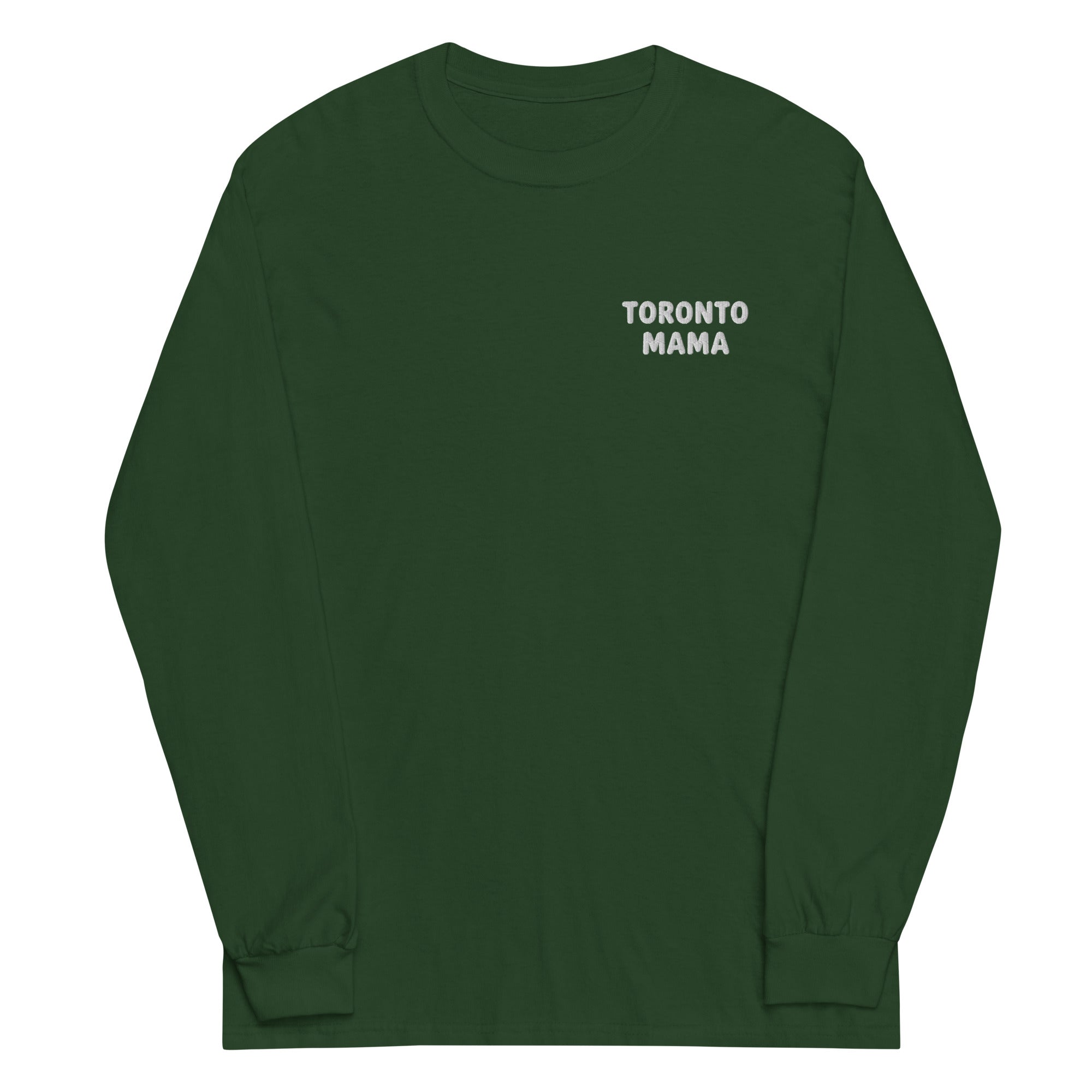 Toronto Mama Basic White Logo Long-sleeve