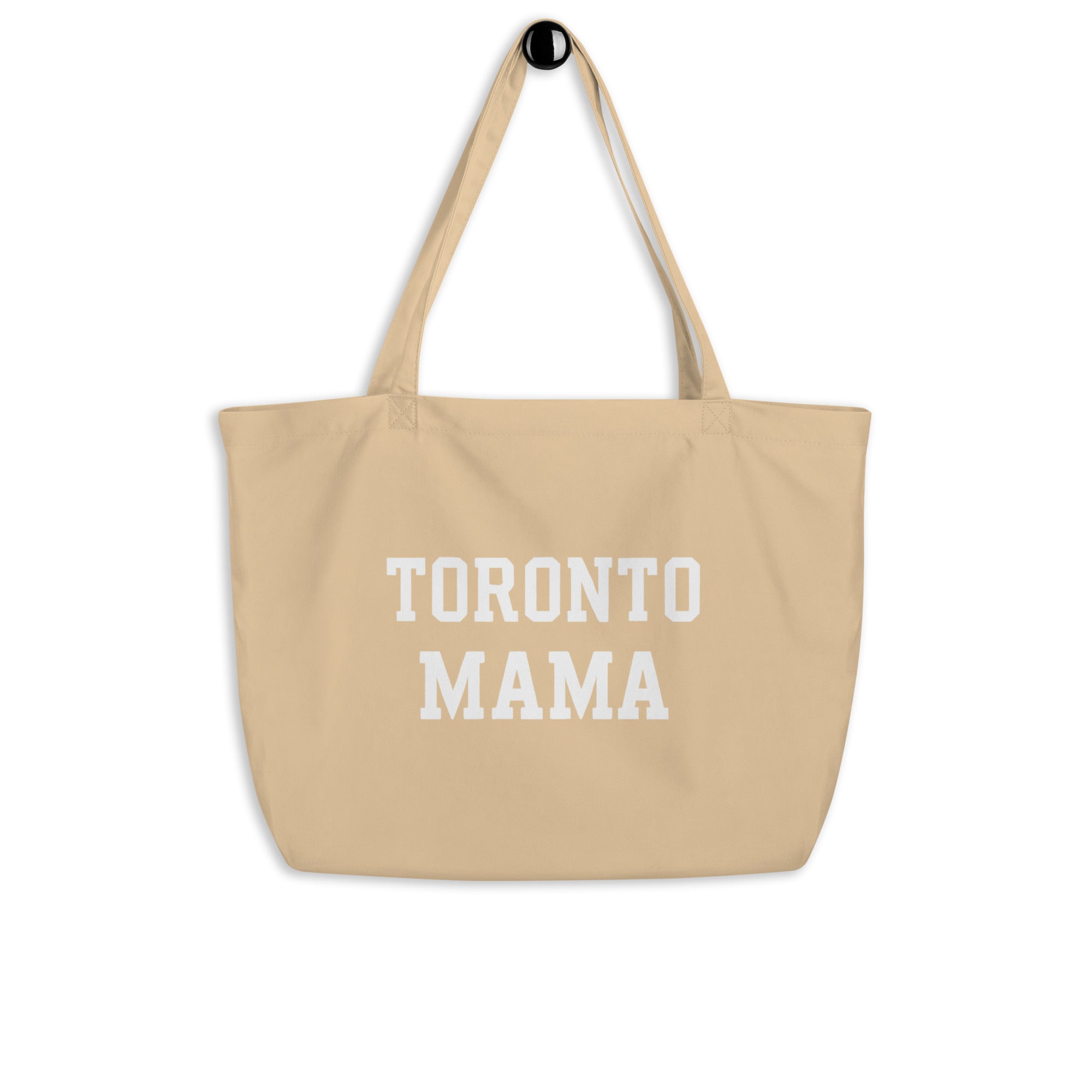 Toronto Mama Collegiate Letters Large Tote Bag