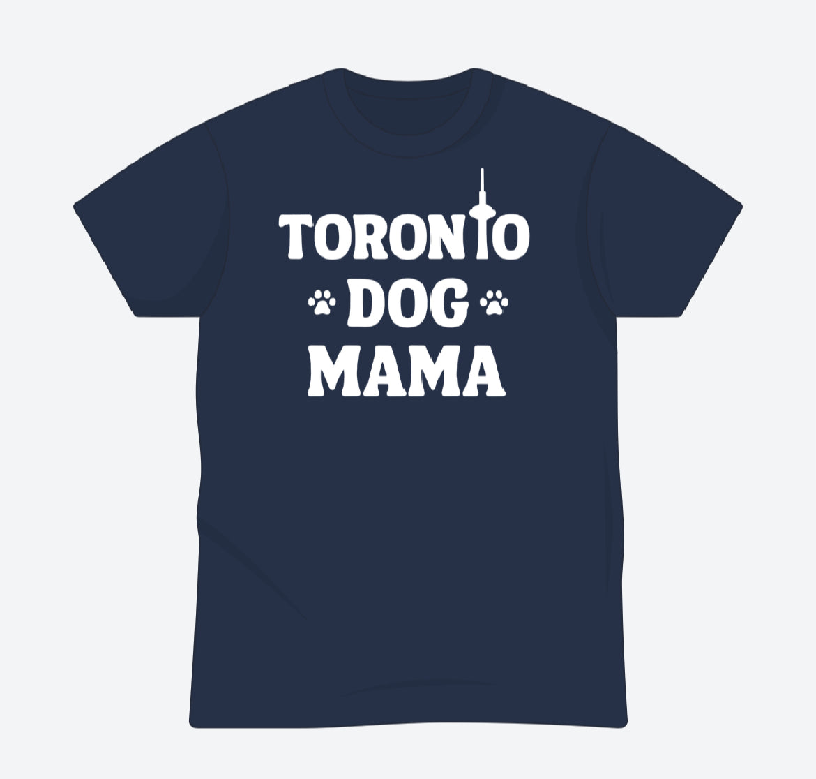Toronto Dog Mama CN Paws Tee