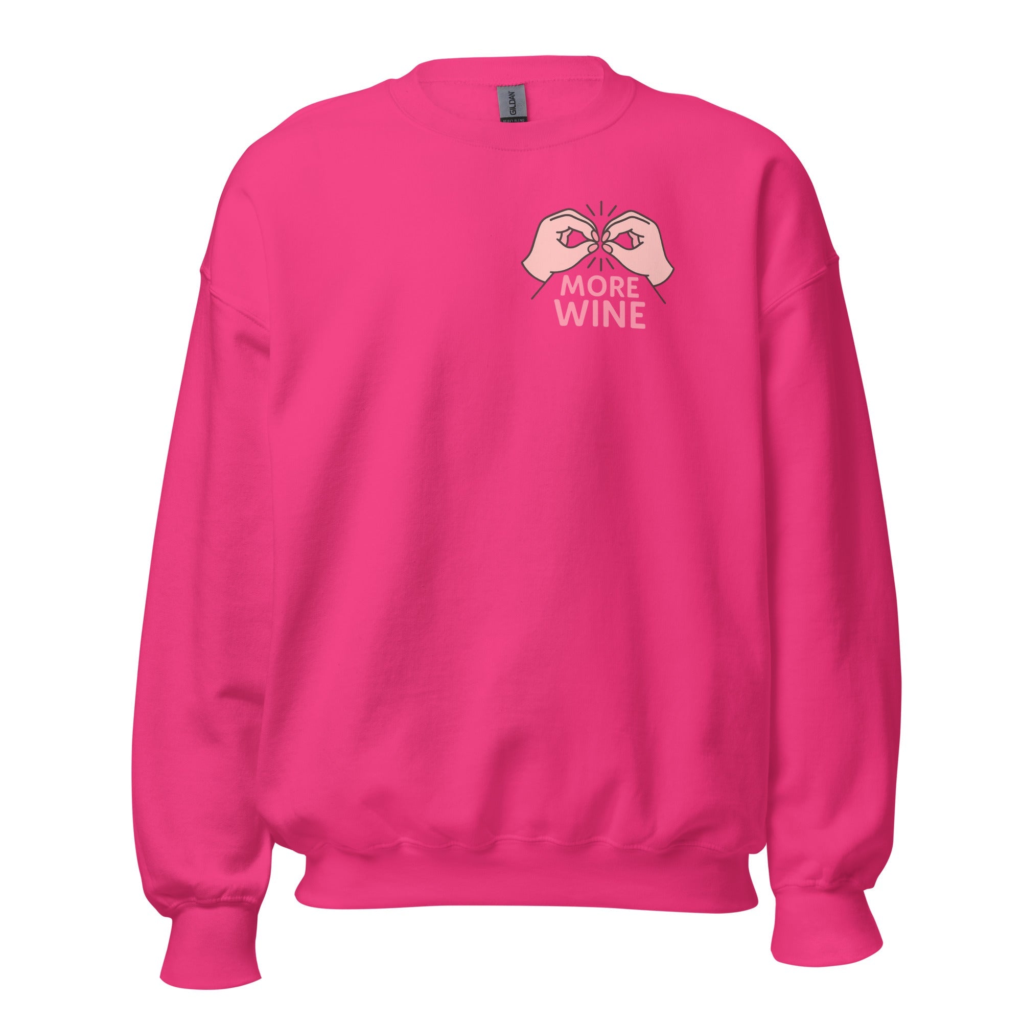 Toronto Mama More Wine Left Chest Sweatshirt