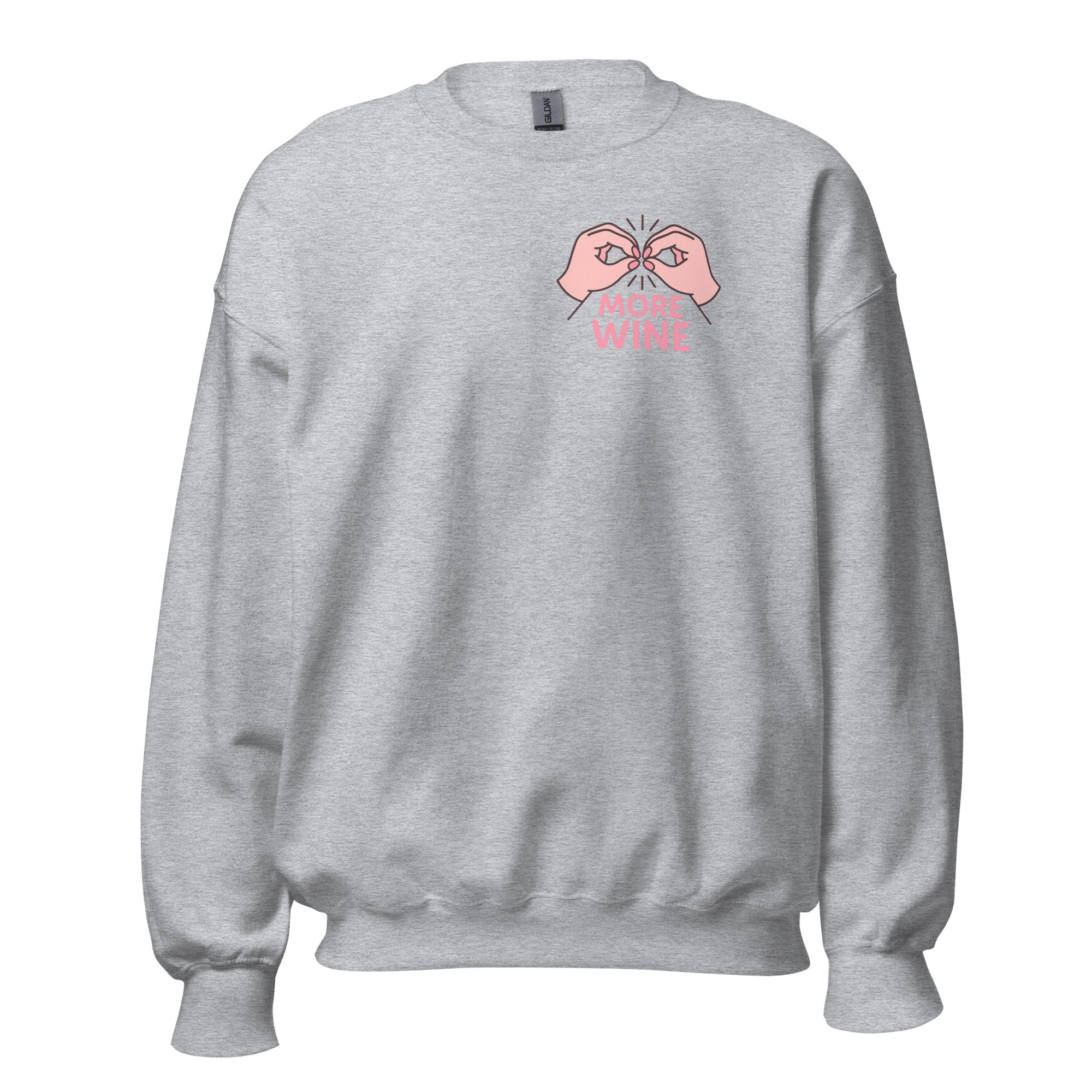 Toronto Mama More Wine Left Chest Sweatshirt