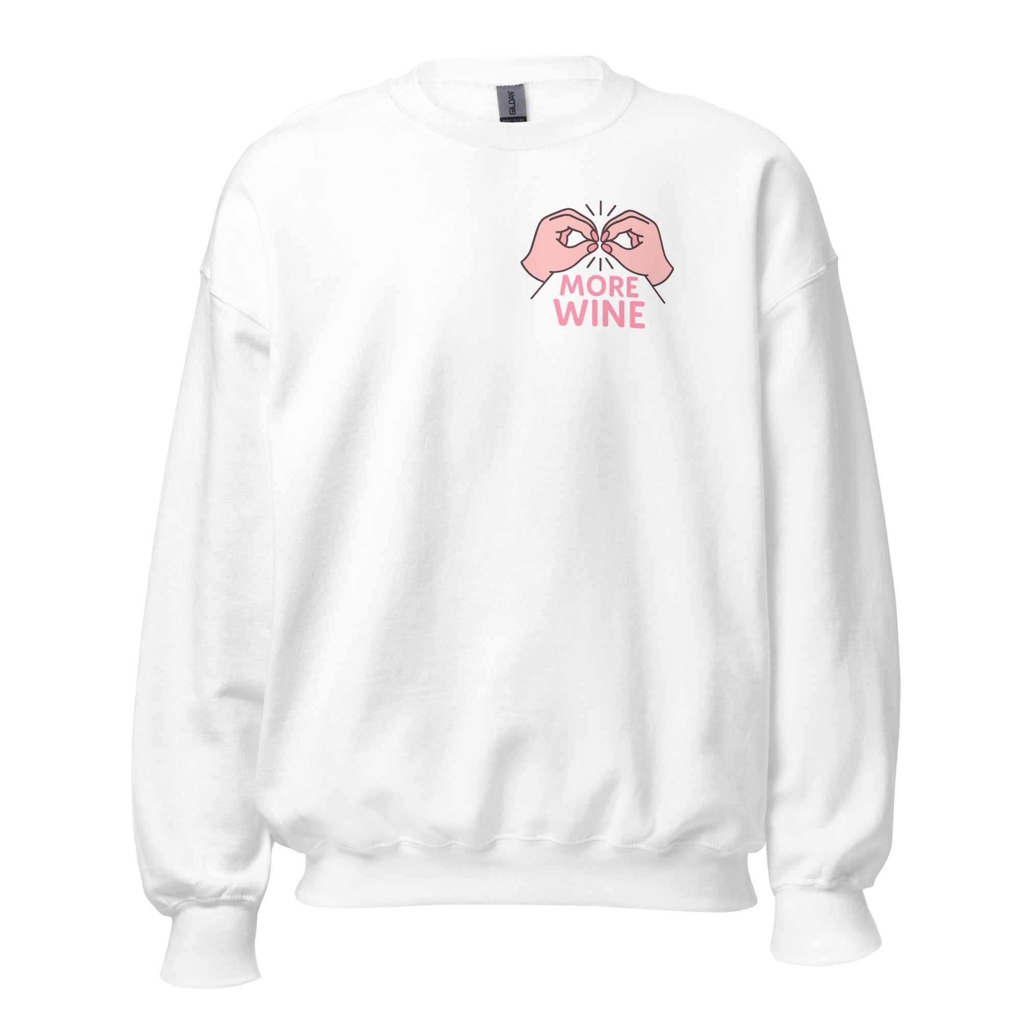 Toronto Mama More Wine Left Chest Sweatshirt