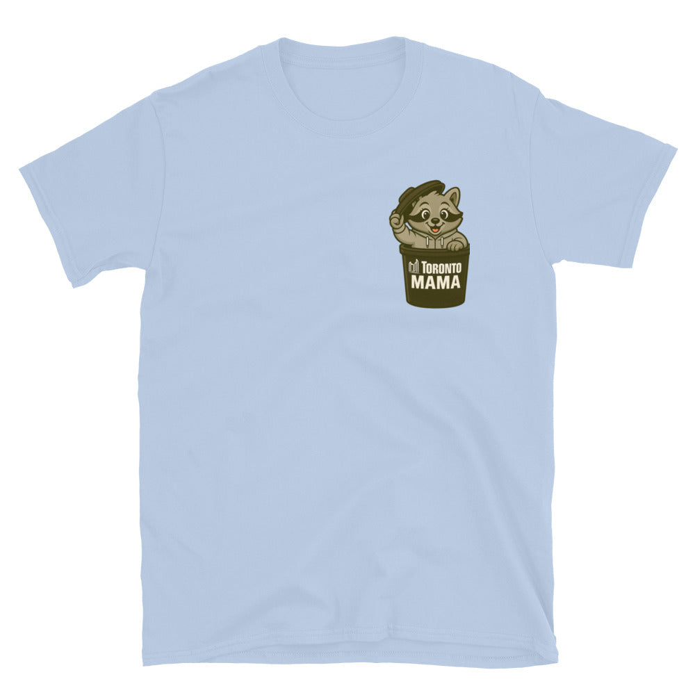 Toronto Mama Garbage Raccoon Left Chest Tee