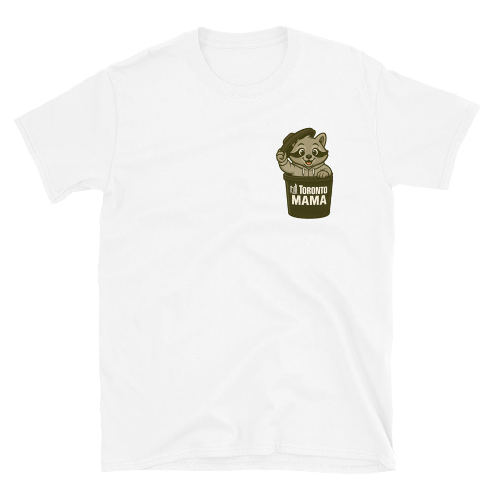 Toronto Mama Garbage Raccoon Left Chest Tee