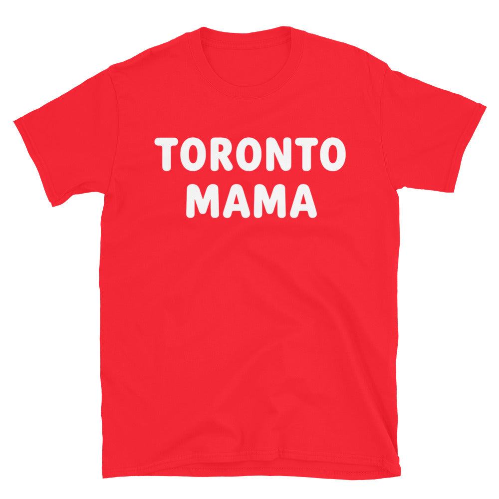 Toronto Mama White Letters Tee