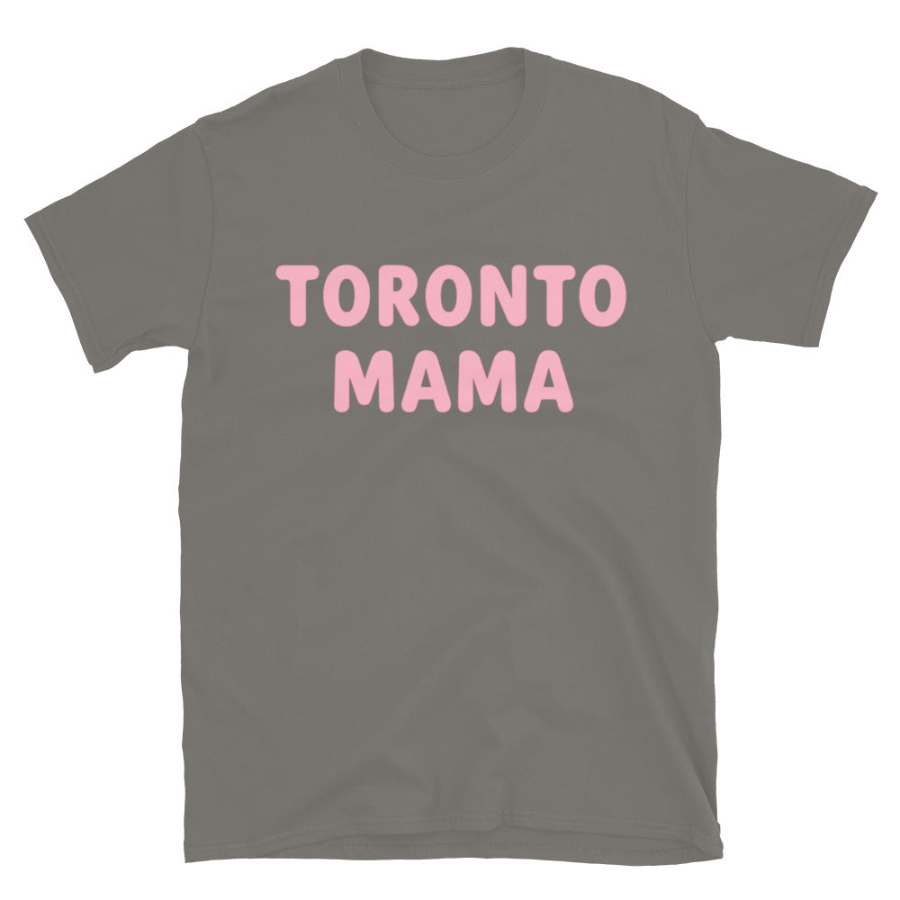 Toronto Mama Pink Letters Tee