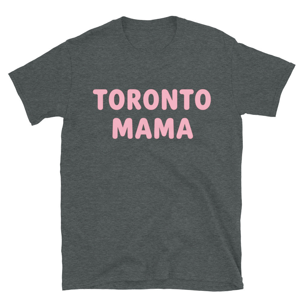 Toronto Mama Pink Letters Tee