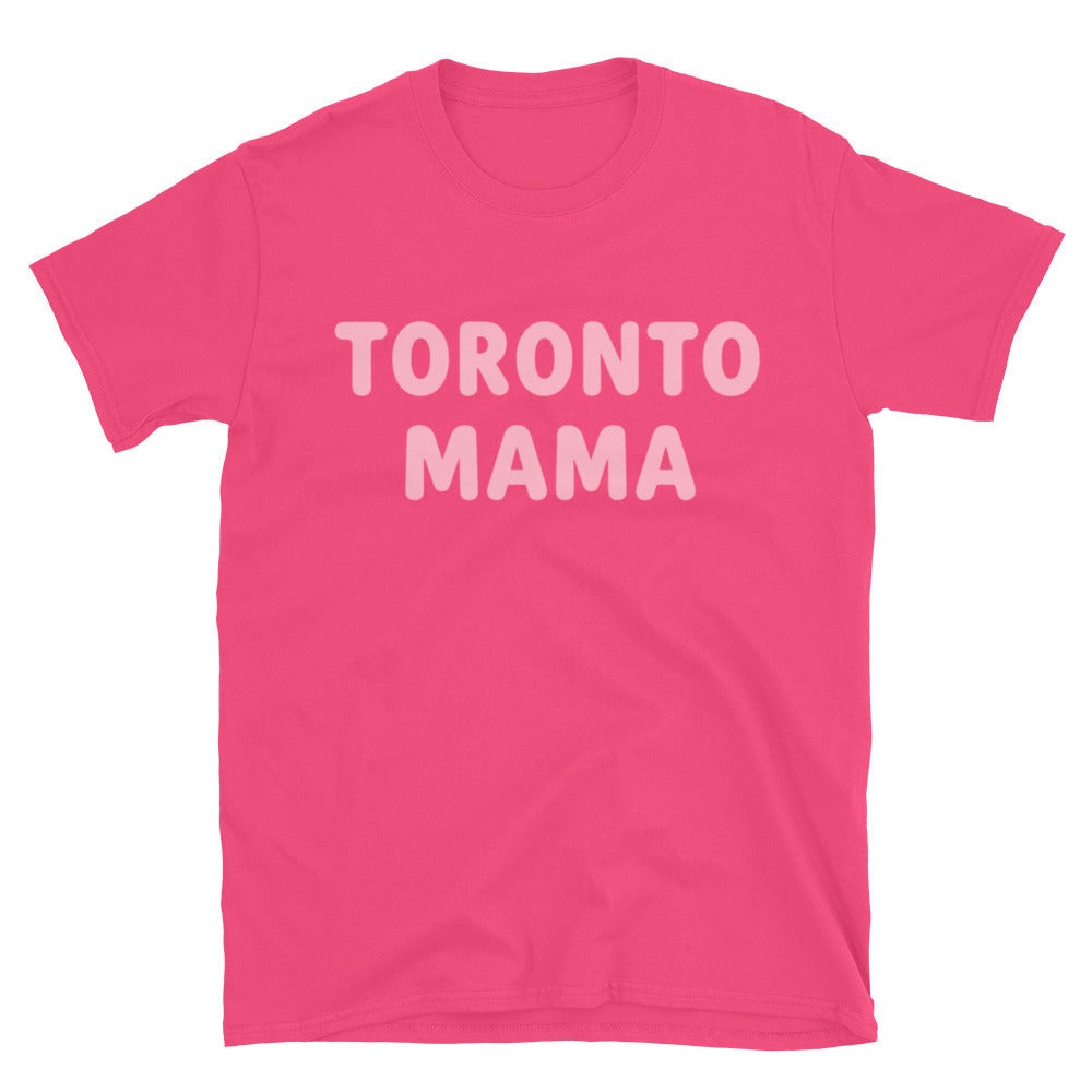 Toronto Mama Pink Letters Tee