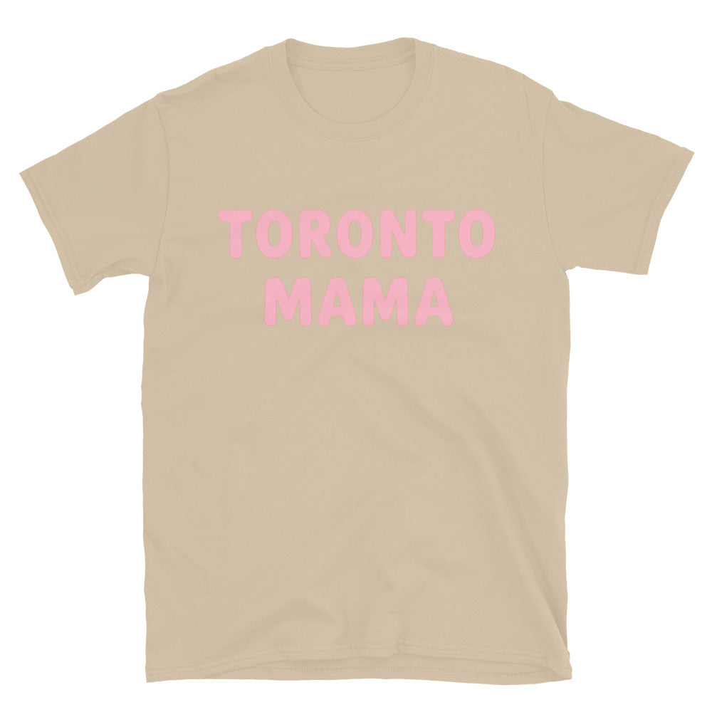 Toronto Mama Pink Letters Tee