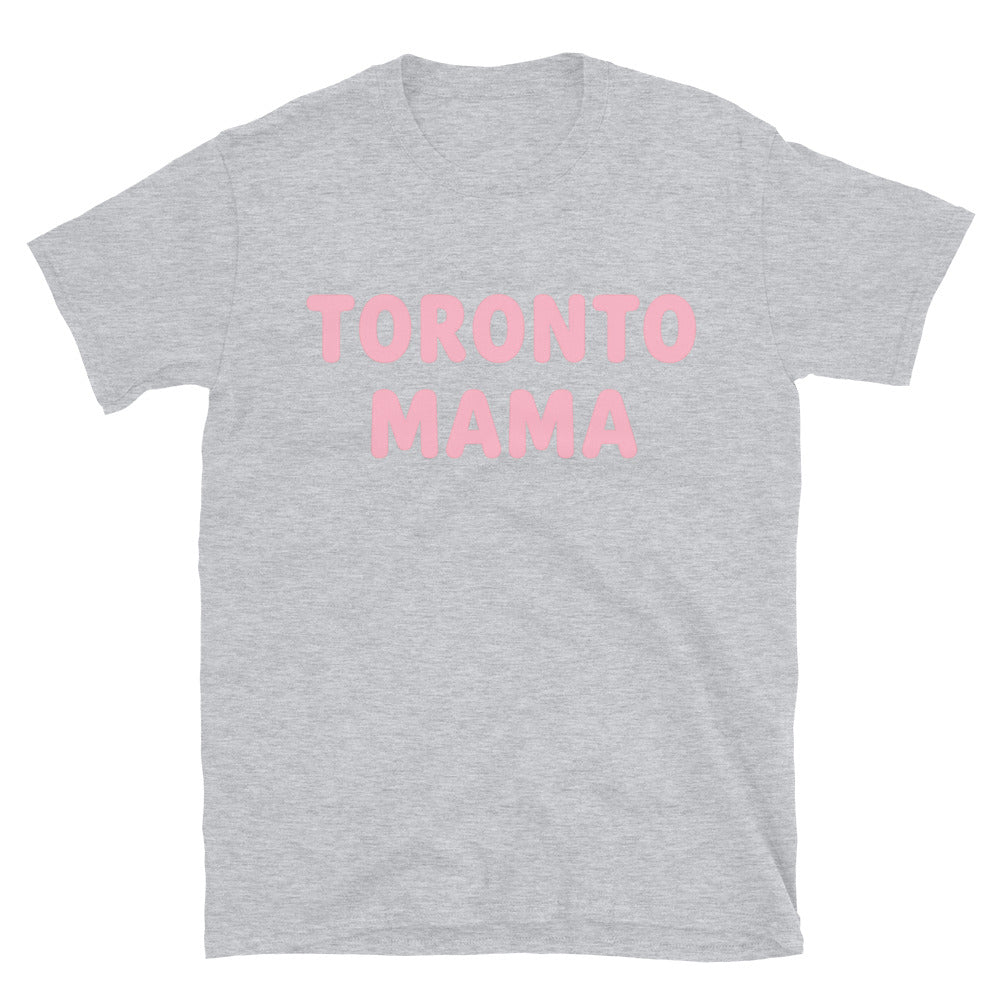Toronto Mama Pink Letters Tee