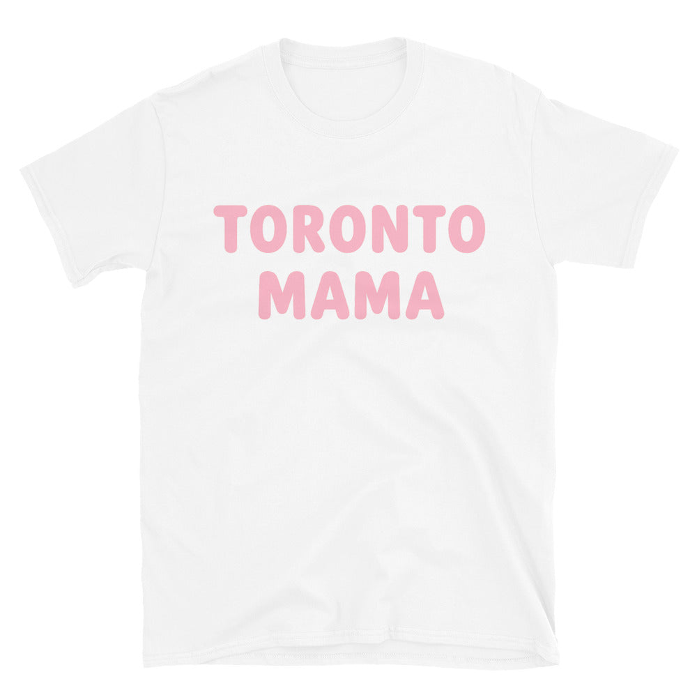 Toronto Mama Pink Letters Tee