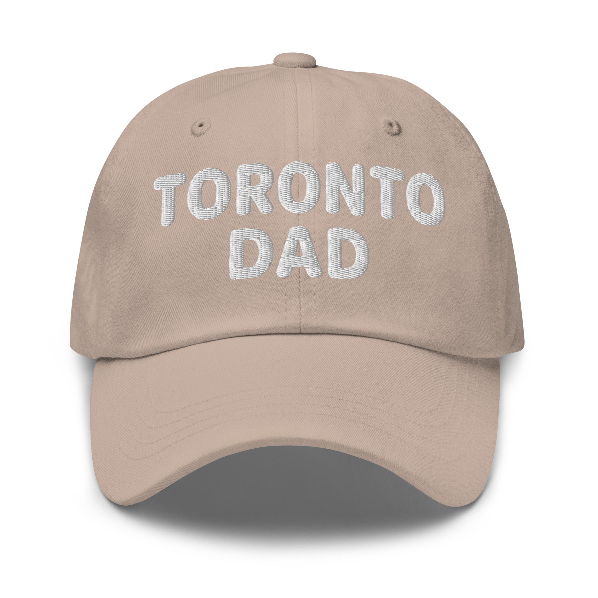 Toronto Dad Rounded Letters Adjustable Hat