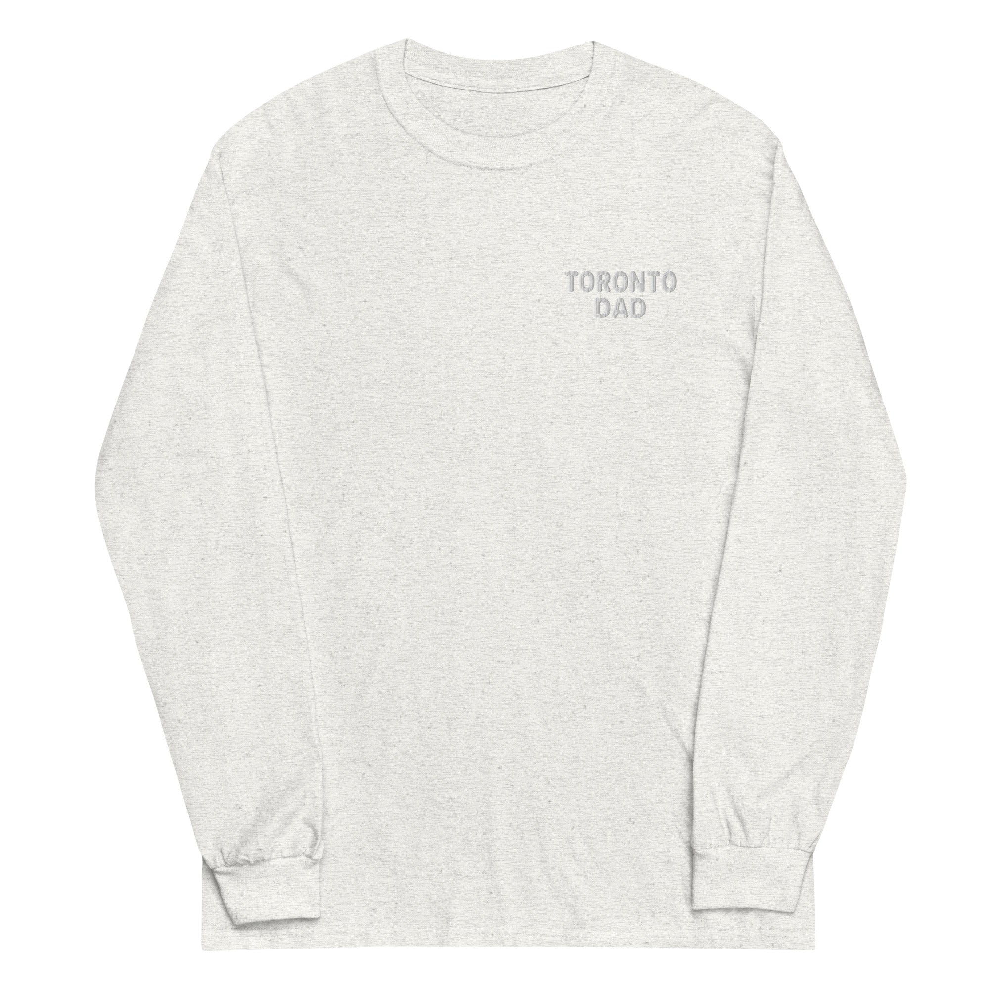 Toronto Dad Left Chest White Letters Long-sleeve