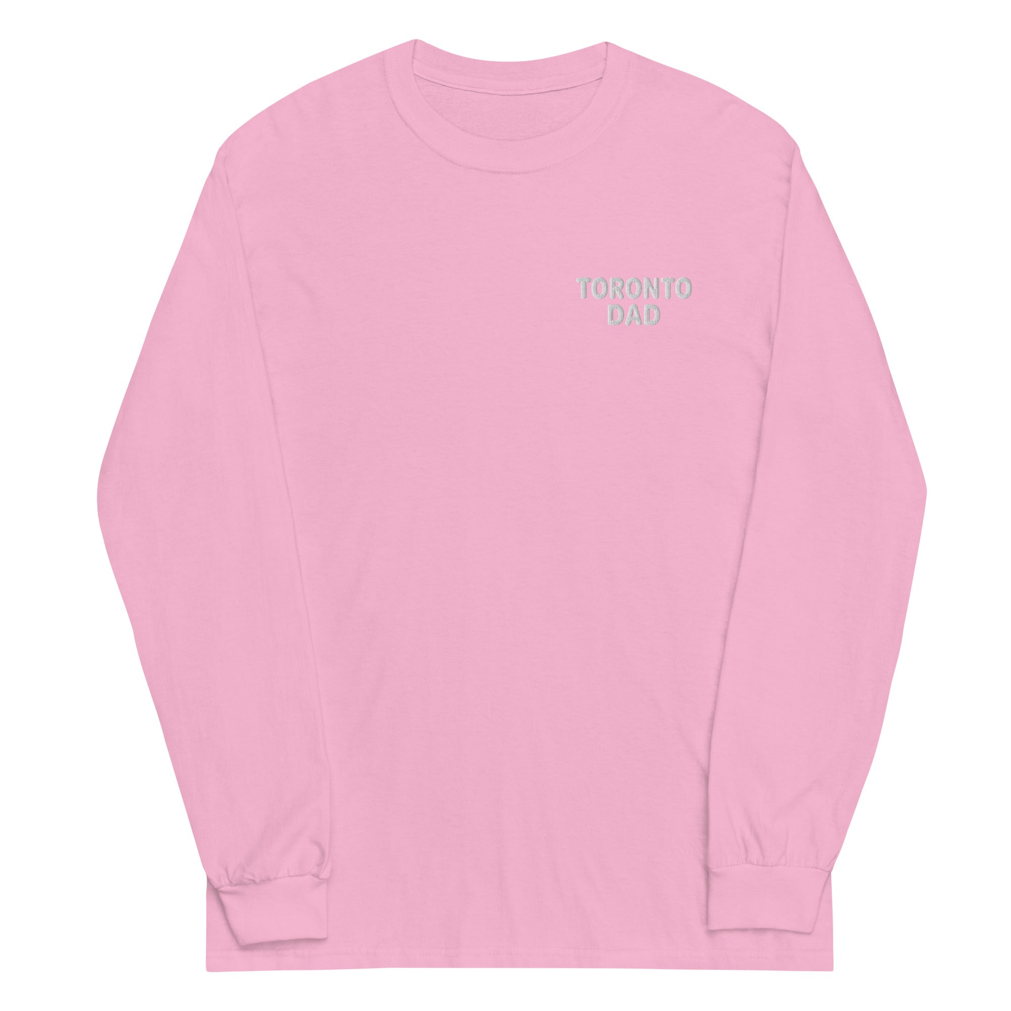 Toronto Dad Left Chest White Letters Long-sleeve