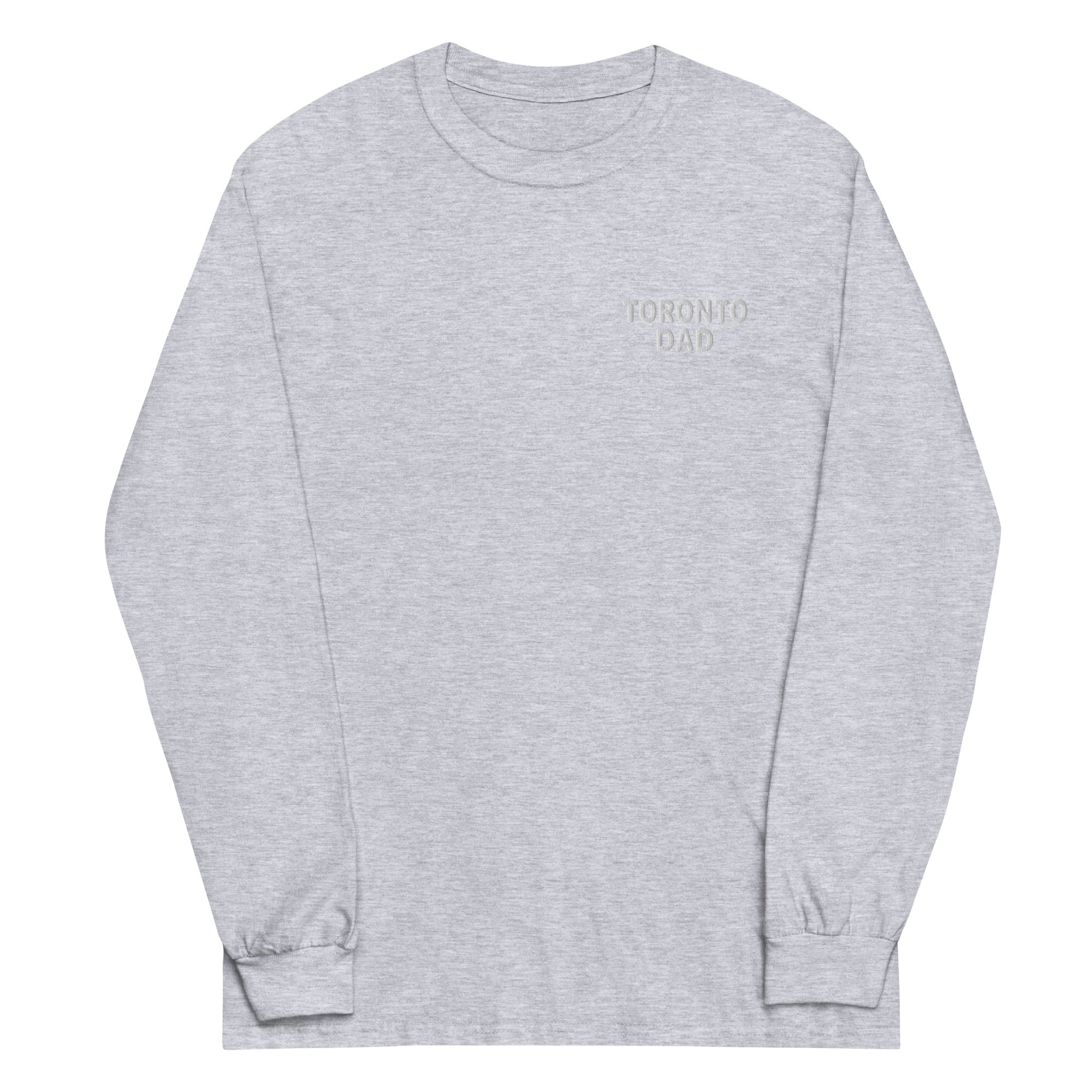 Toronto Dad Left Chest White Letters Long-sleeve