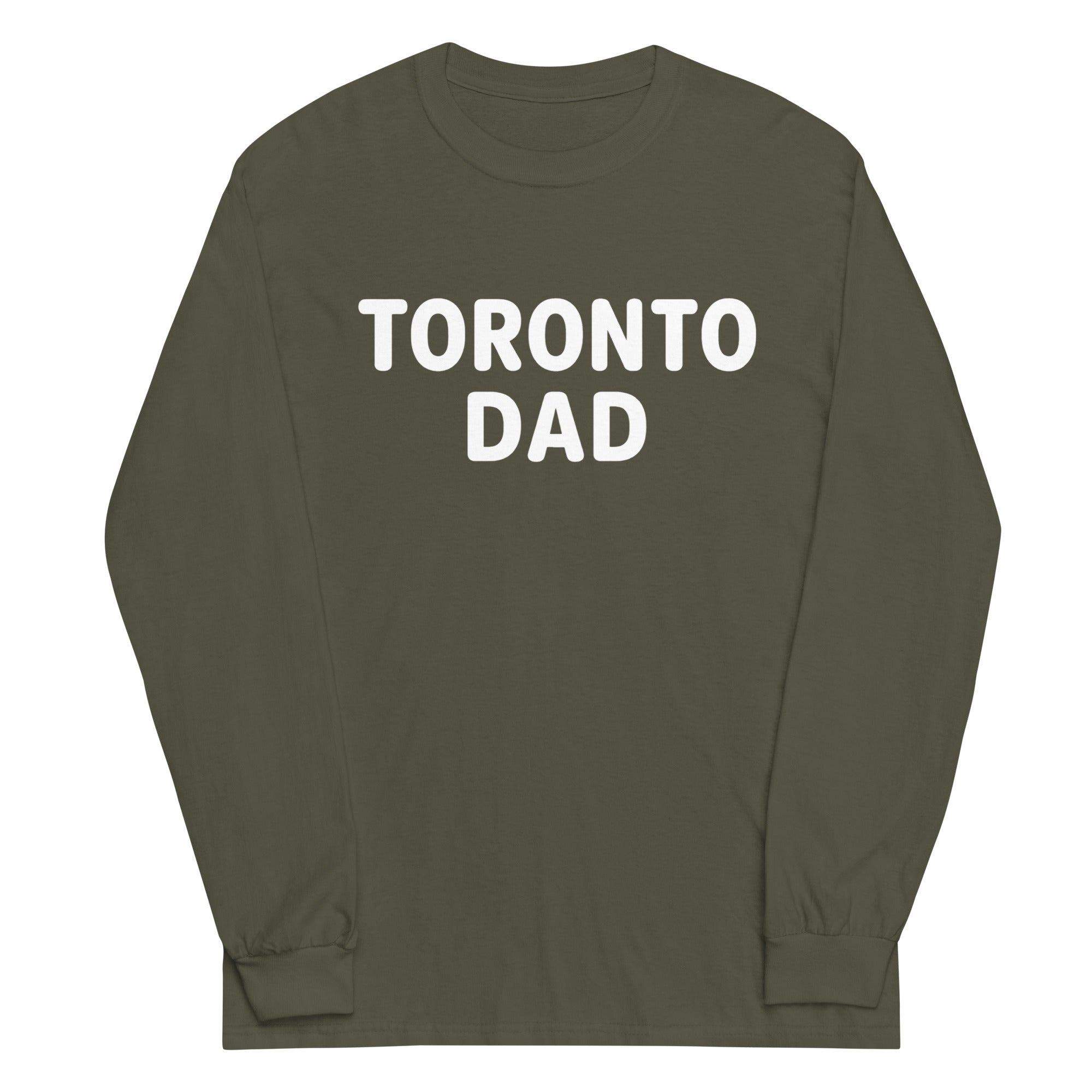 Toronto Dad Round Letters Long-sleeve