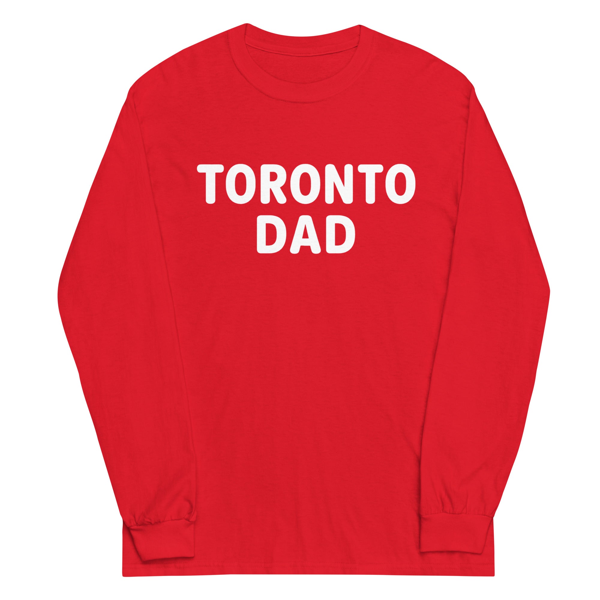 Toronto Dad Round Letters Long-sleeve