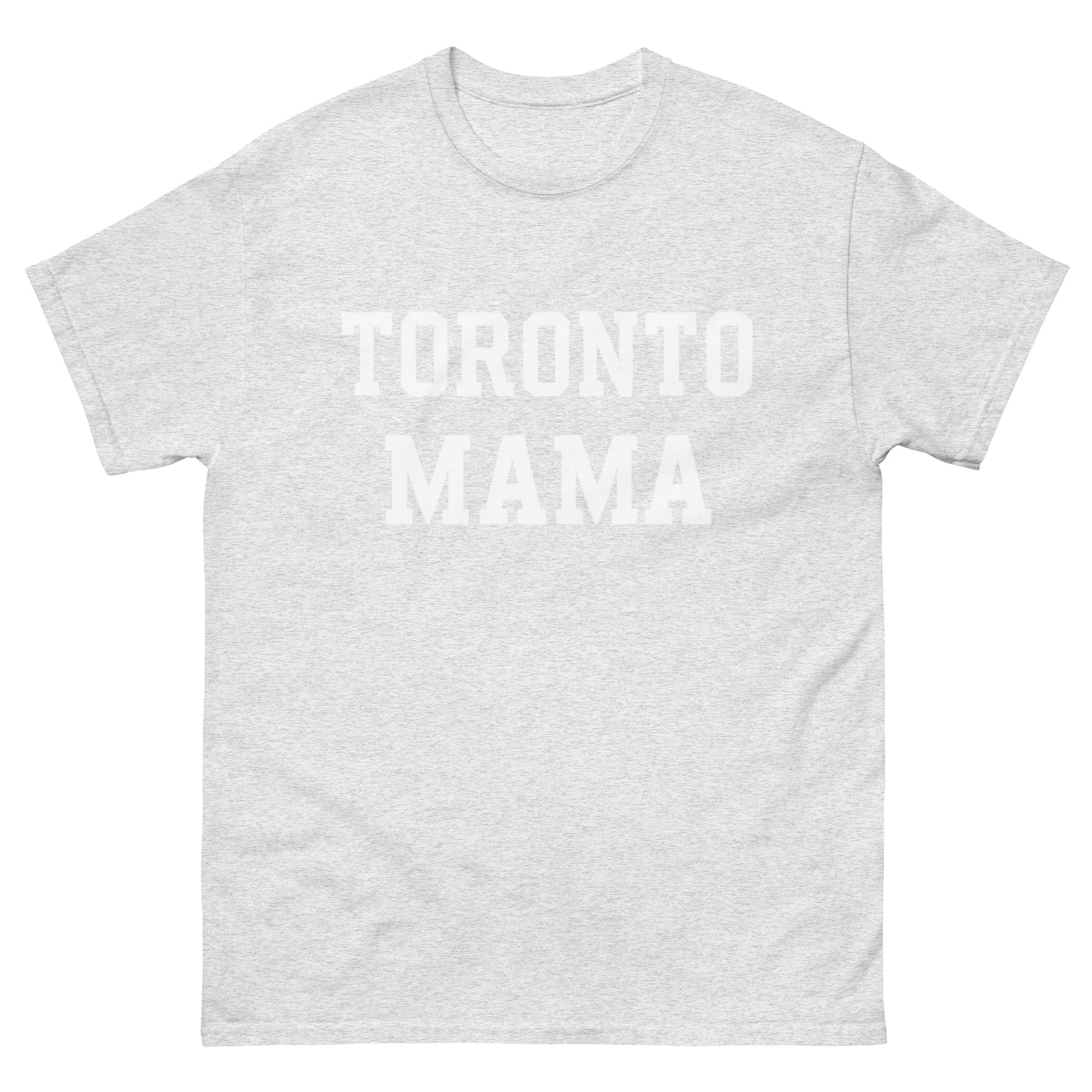 Toronto Mama White Collegiate Letters Tee
