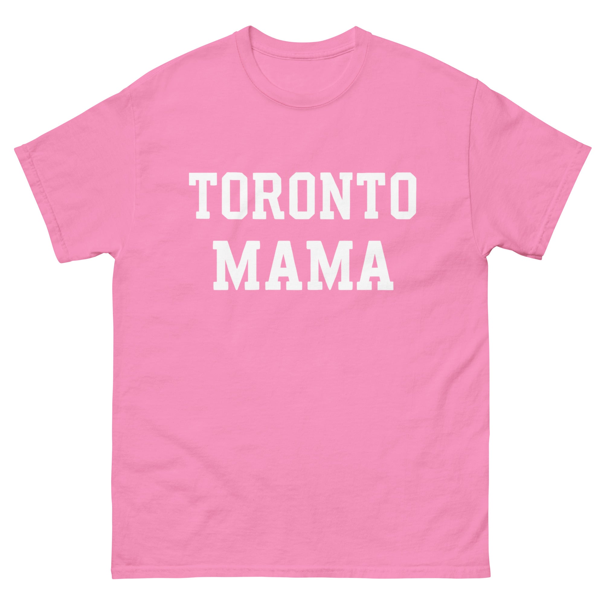 Toronto Mama White Collegiate Letters Tee