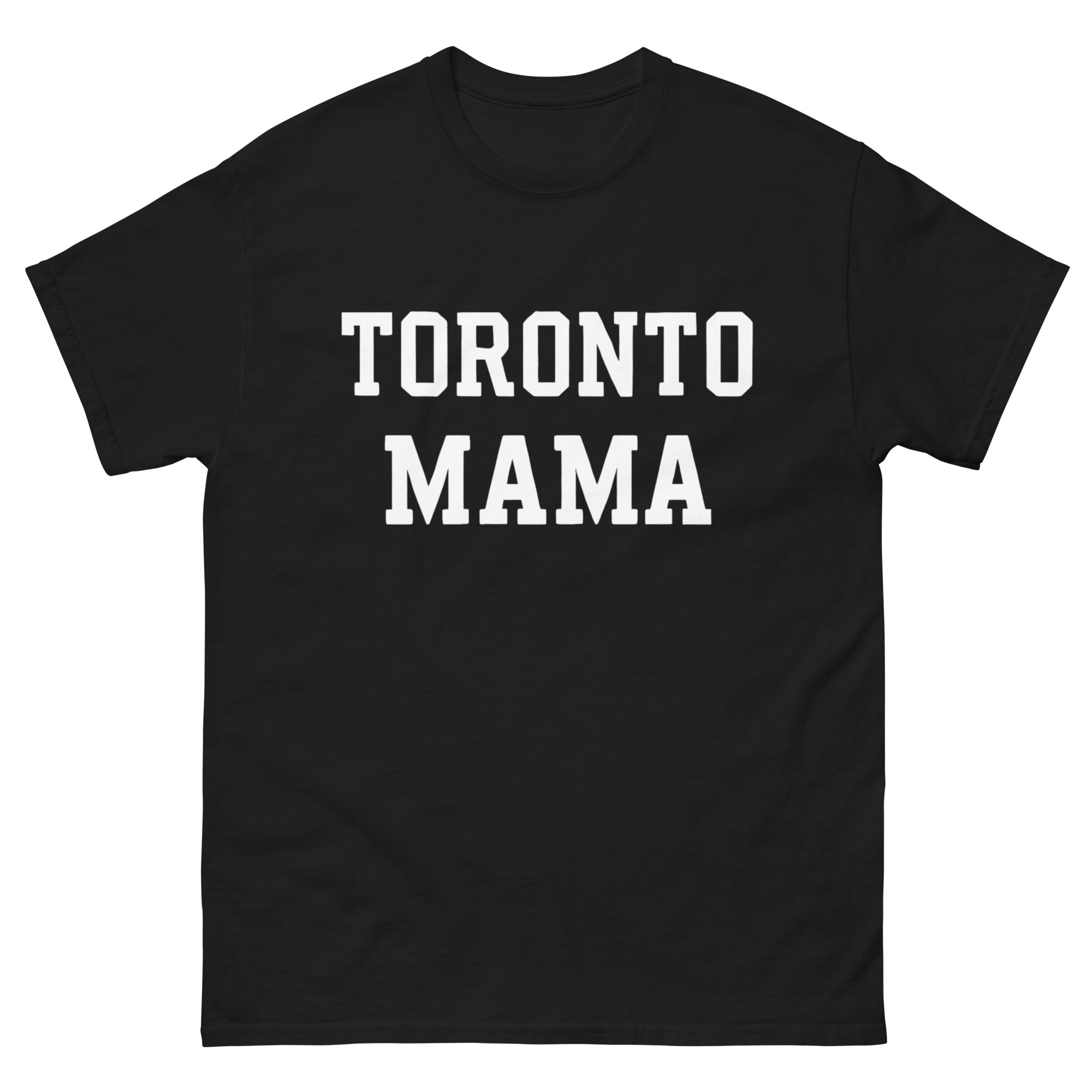 Toronto Mama White Collegiate Letters Tee