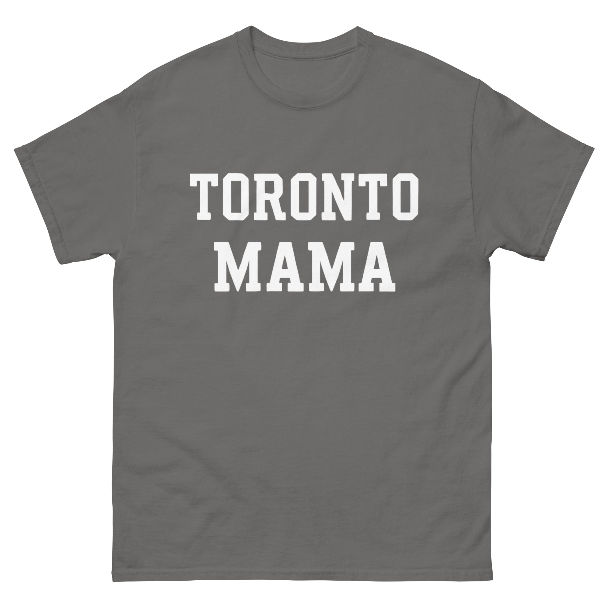 Toronto Mama White Collegiate Letters Tee