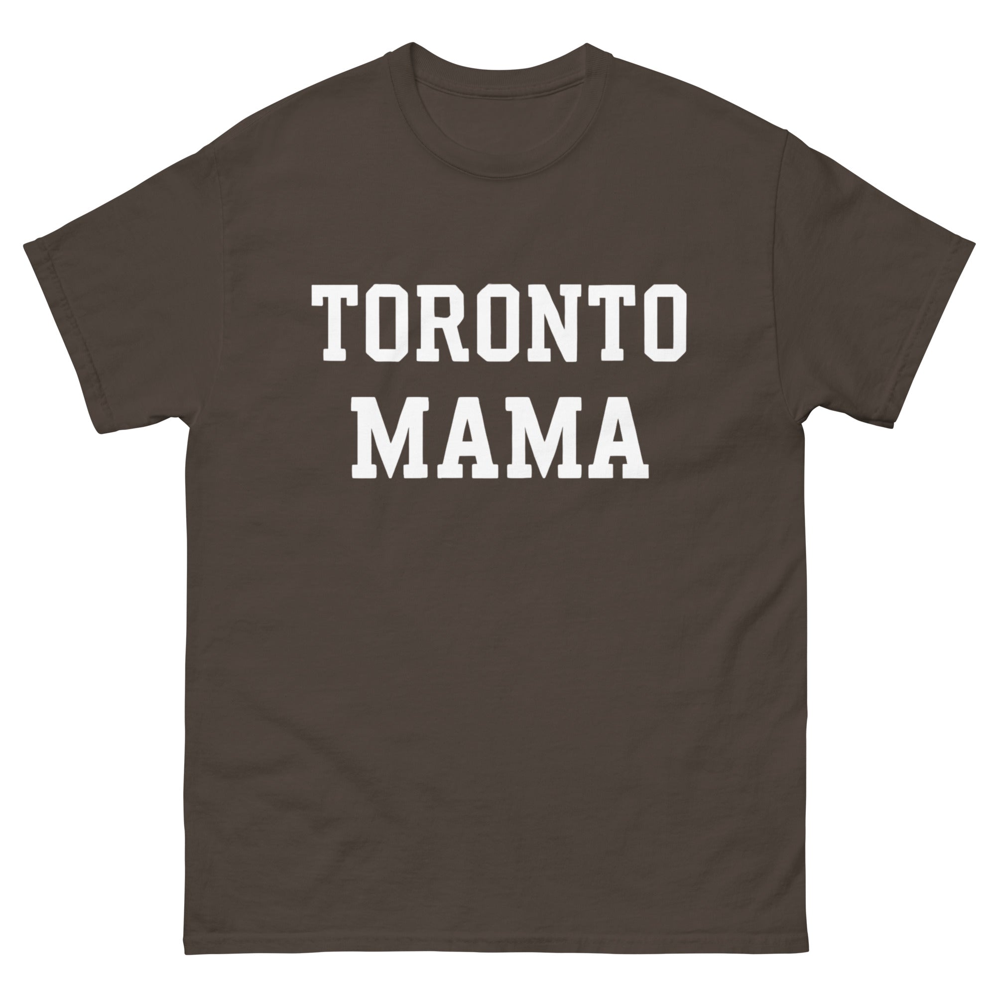 Toronto Mama White Collegiate Letters Tee