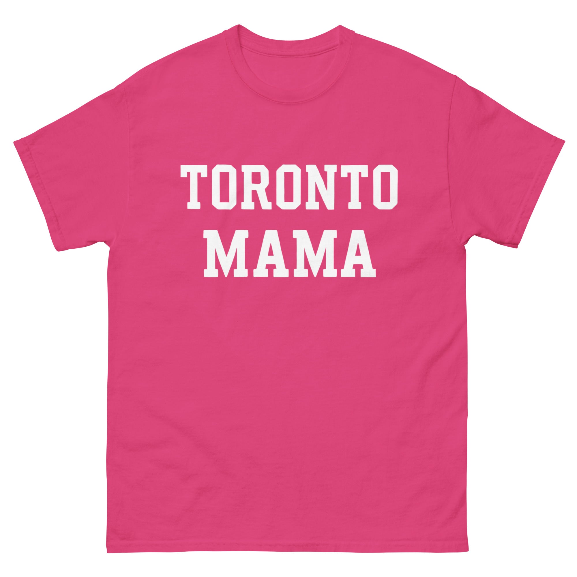 Toronto Mama White Collegiate Letters Tee