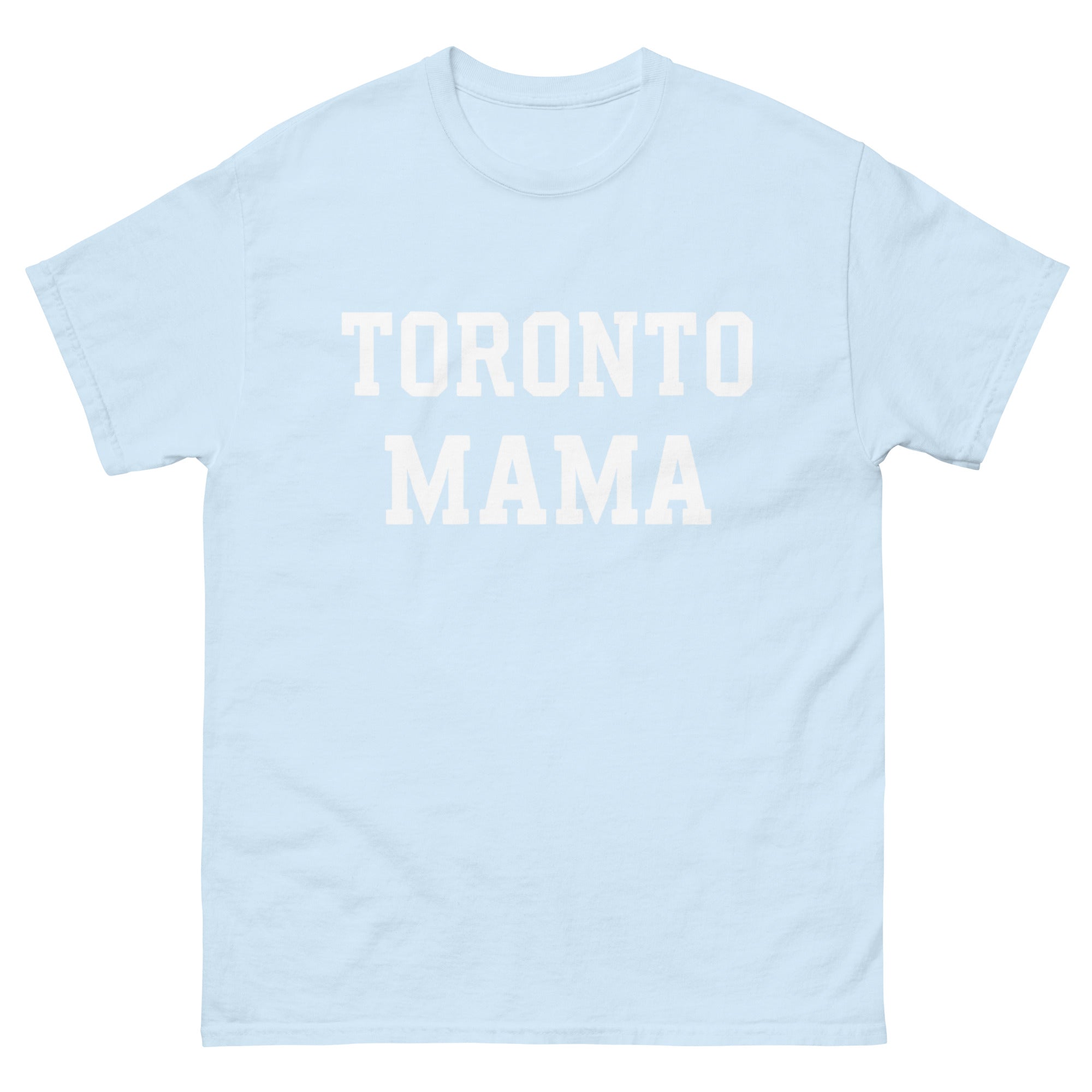 Toronto Mama White Collegiate Letters Tee