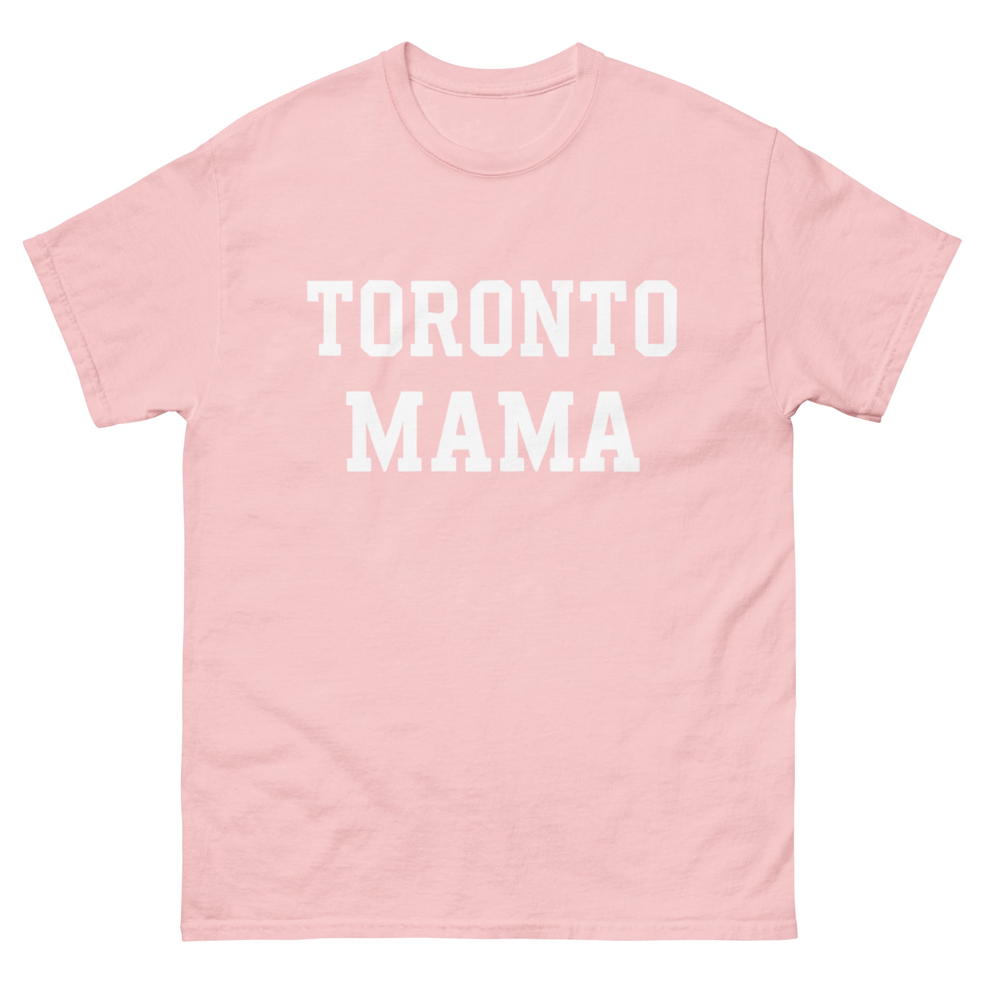 Toronto Mama White Collegiate Letters Tee