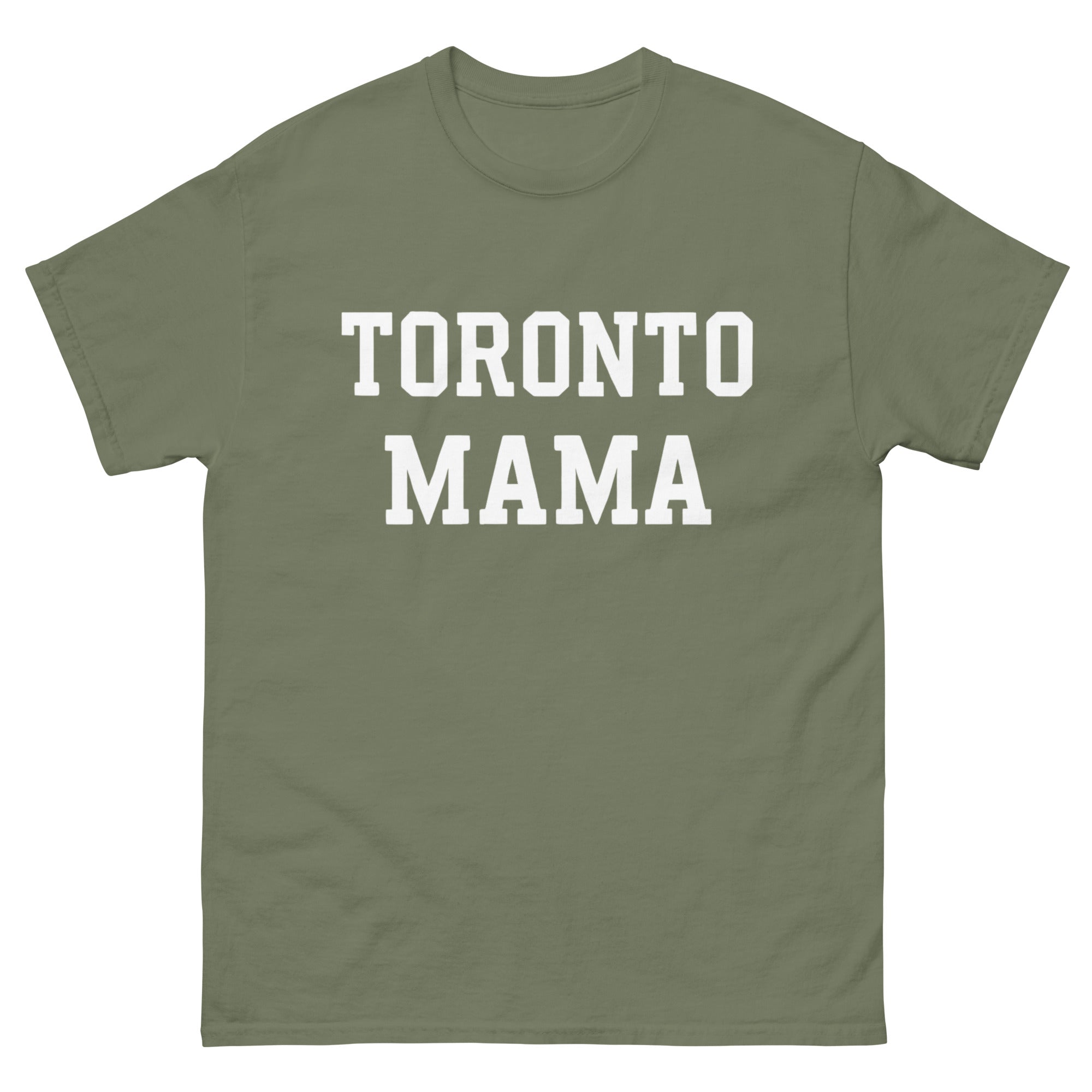 Toronto Mama White Collegiate Letters Tee