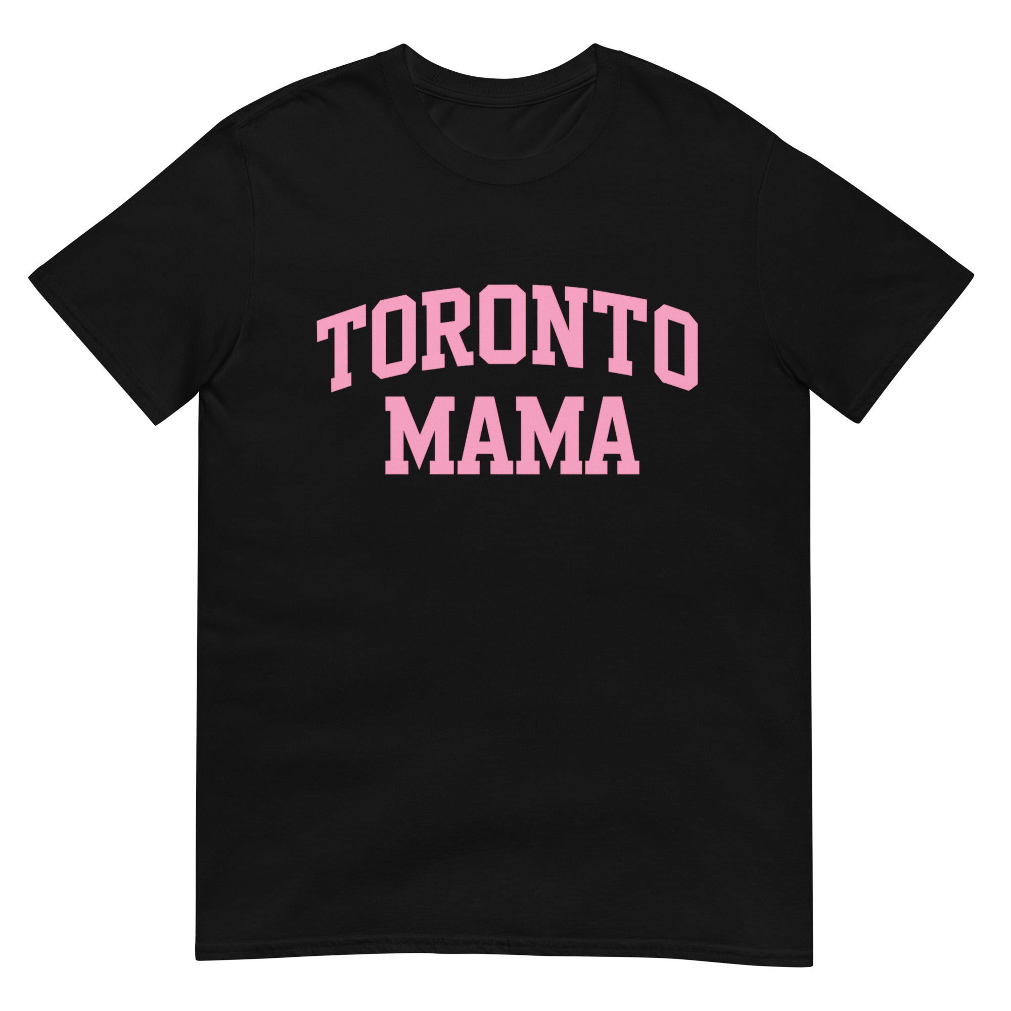 Toronto Mama Pink Curved Collegiate Tee
