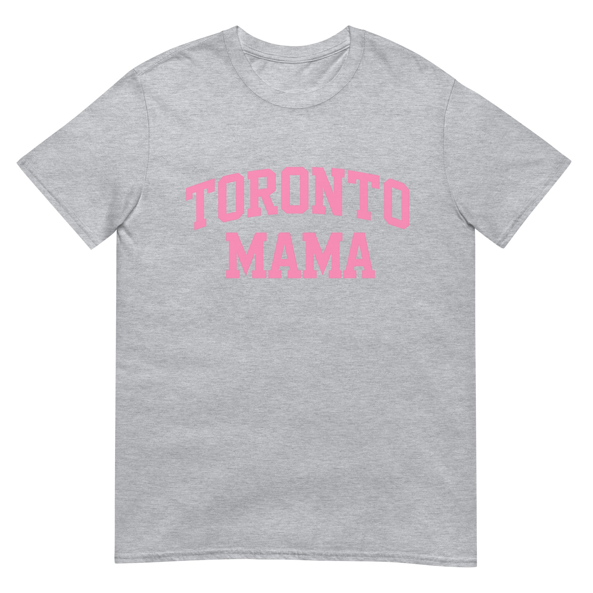 Toronto Mama Pink Curved Collegiate Tee
