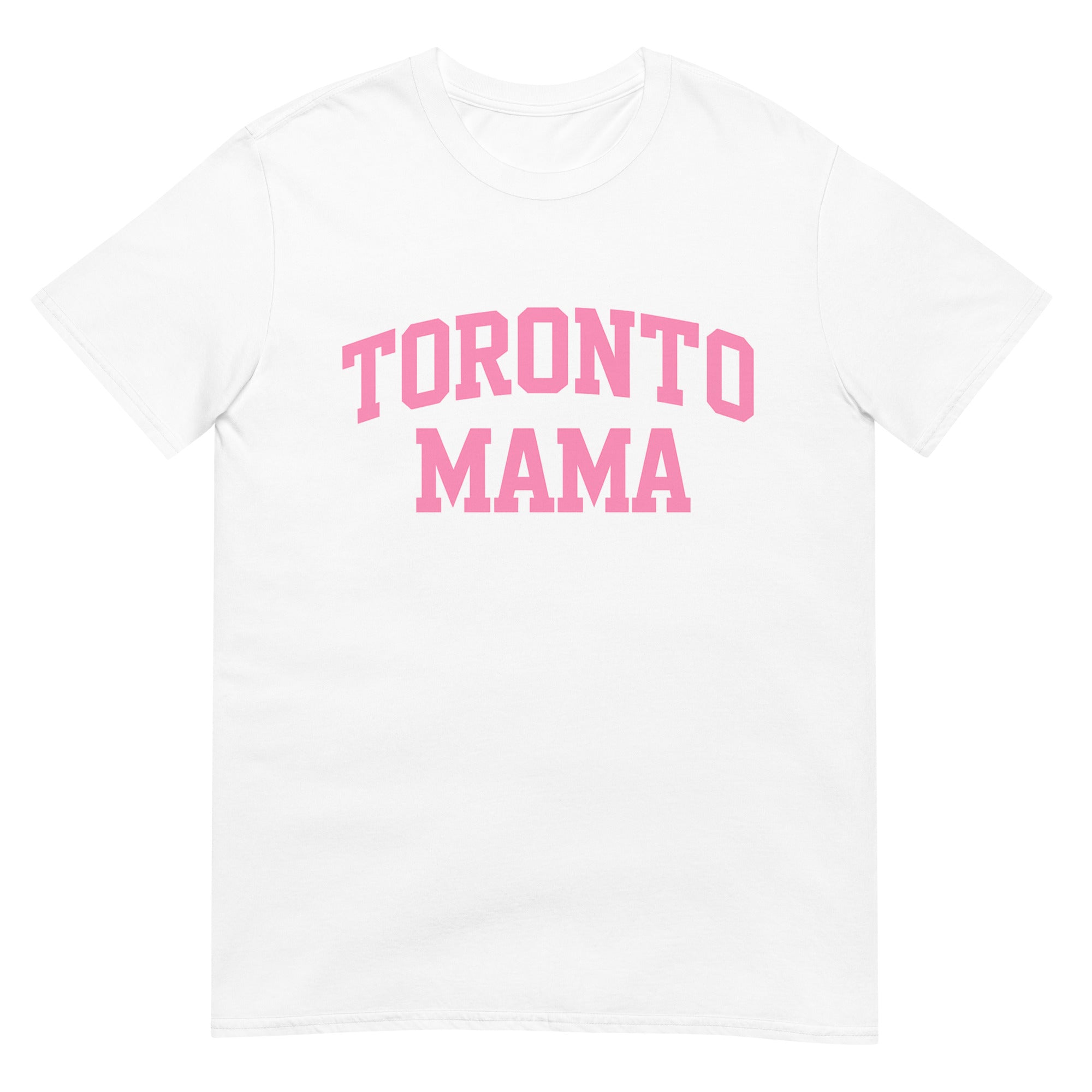 Toronto Mama Pink Curved Collegiate Tee