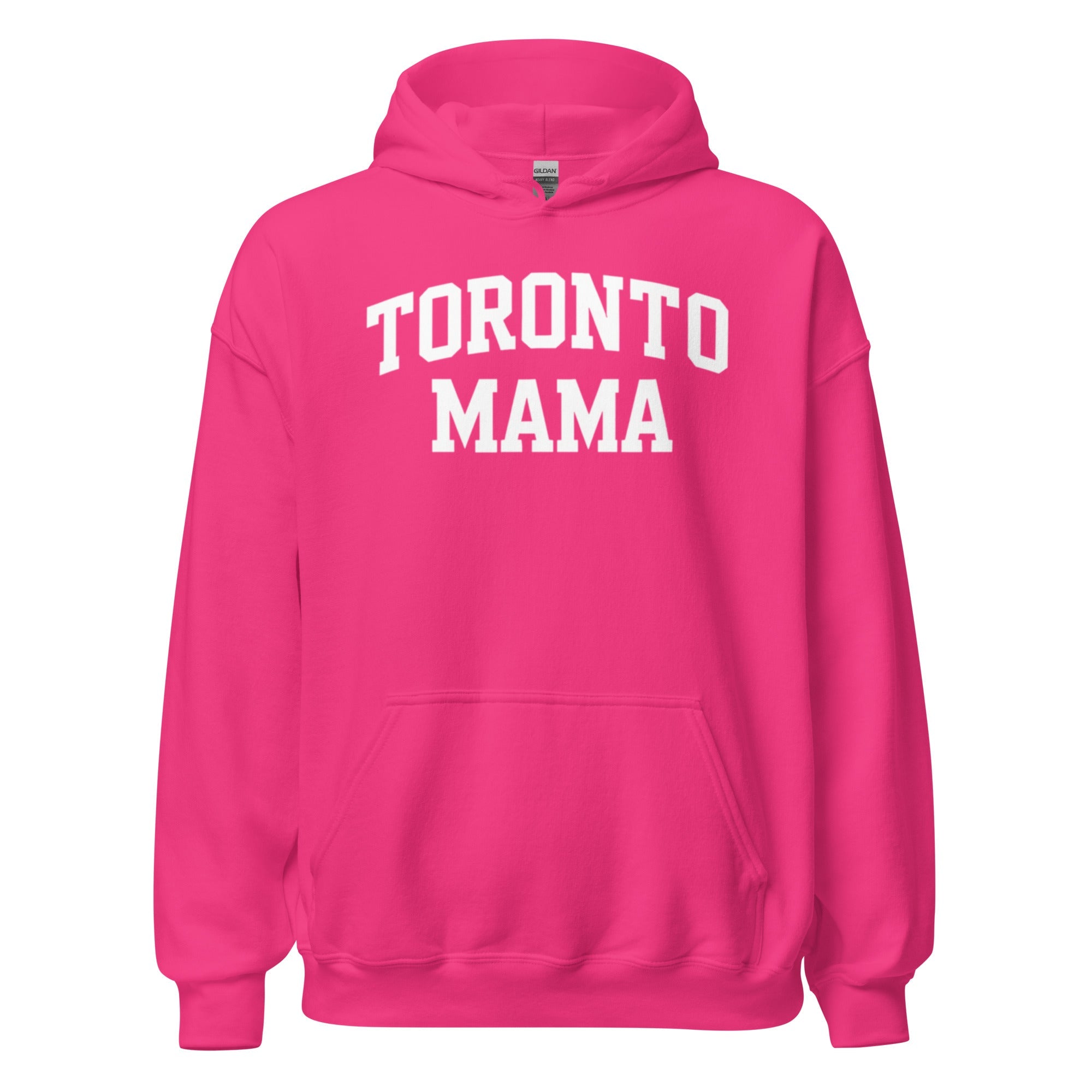 Toronto Mama Curved Collegiate Hoodie