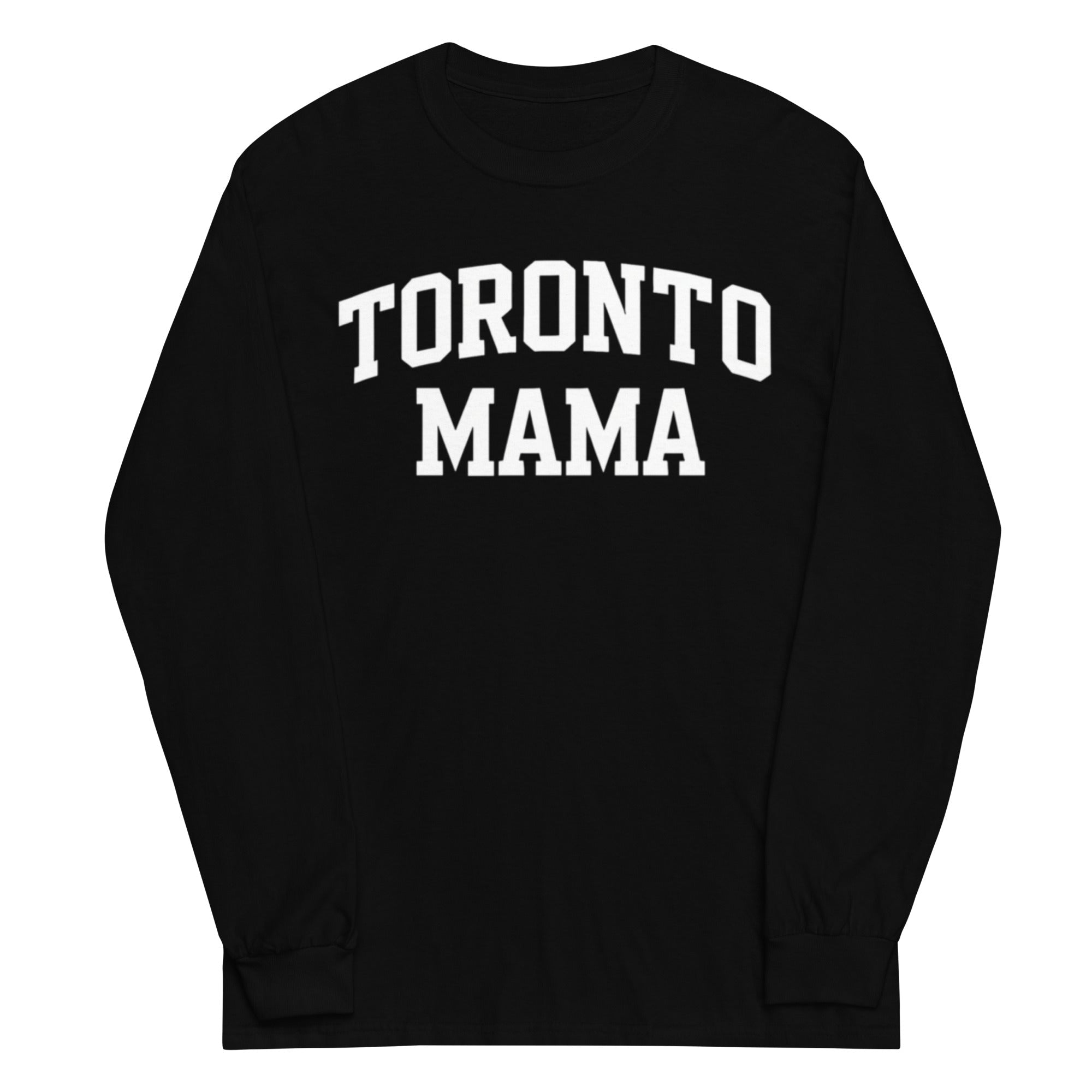 Toronto Mama Curved Collegiate Long-sleeve