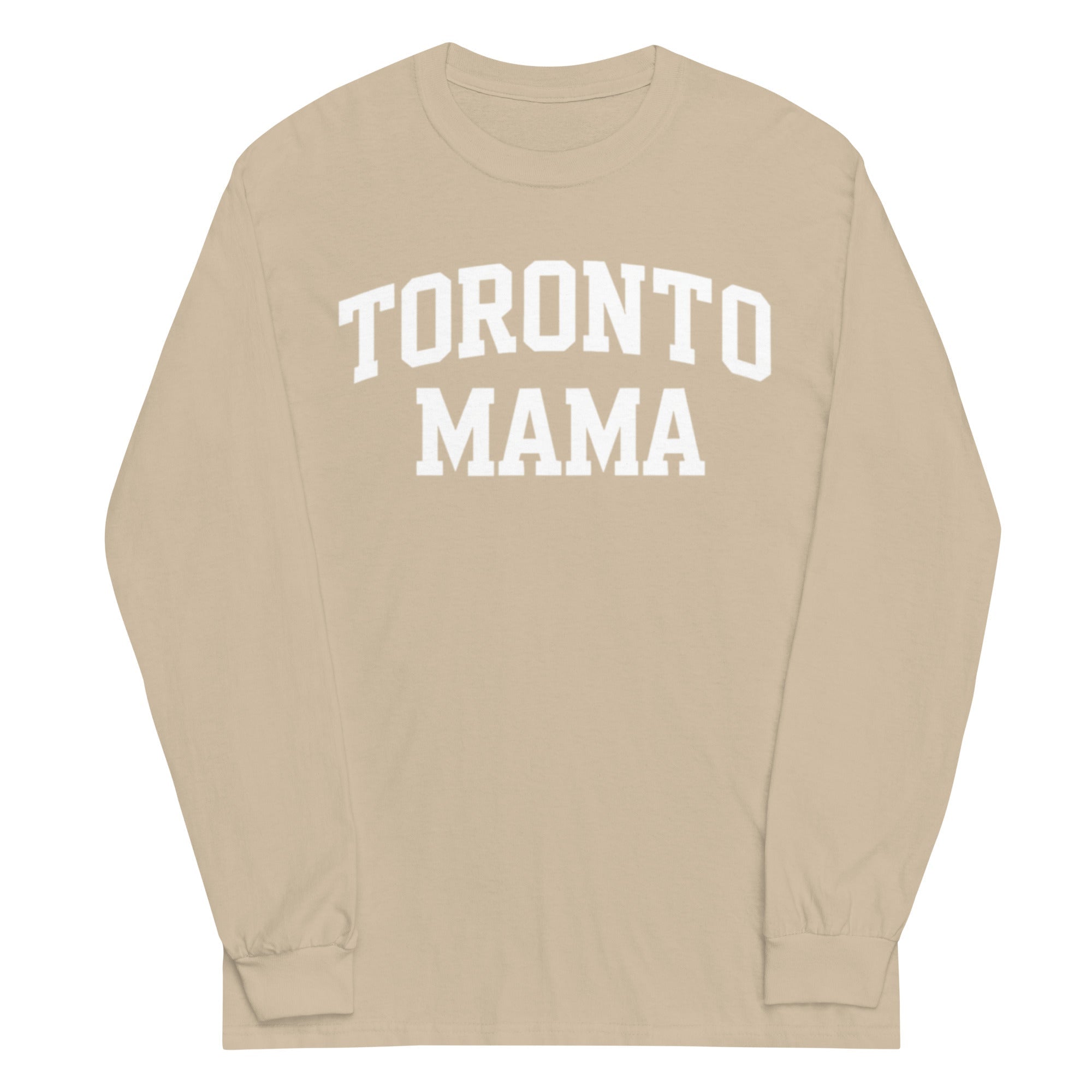 Toronto Mama Curved Collegiate Long-sleeve