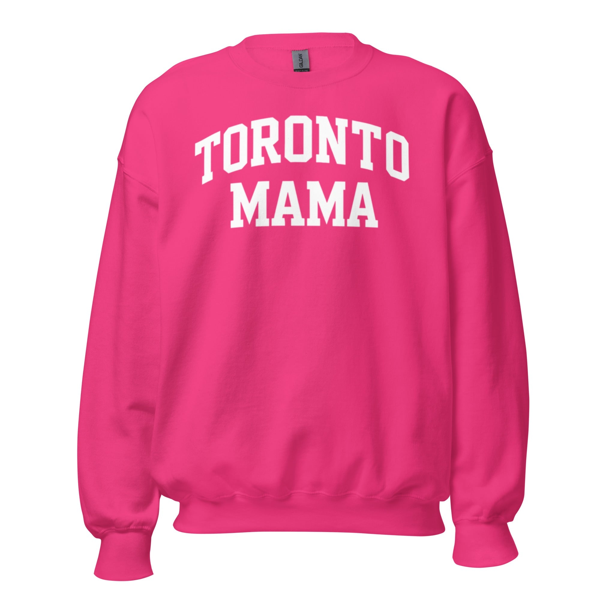 Toronto Mama Curved Collegiate Sweatshirt