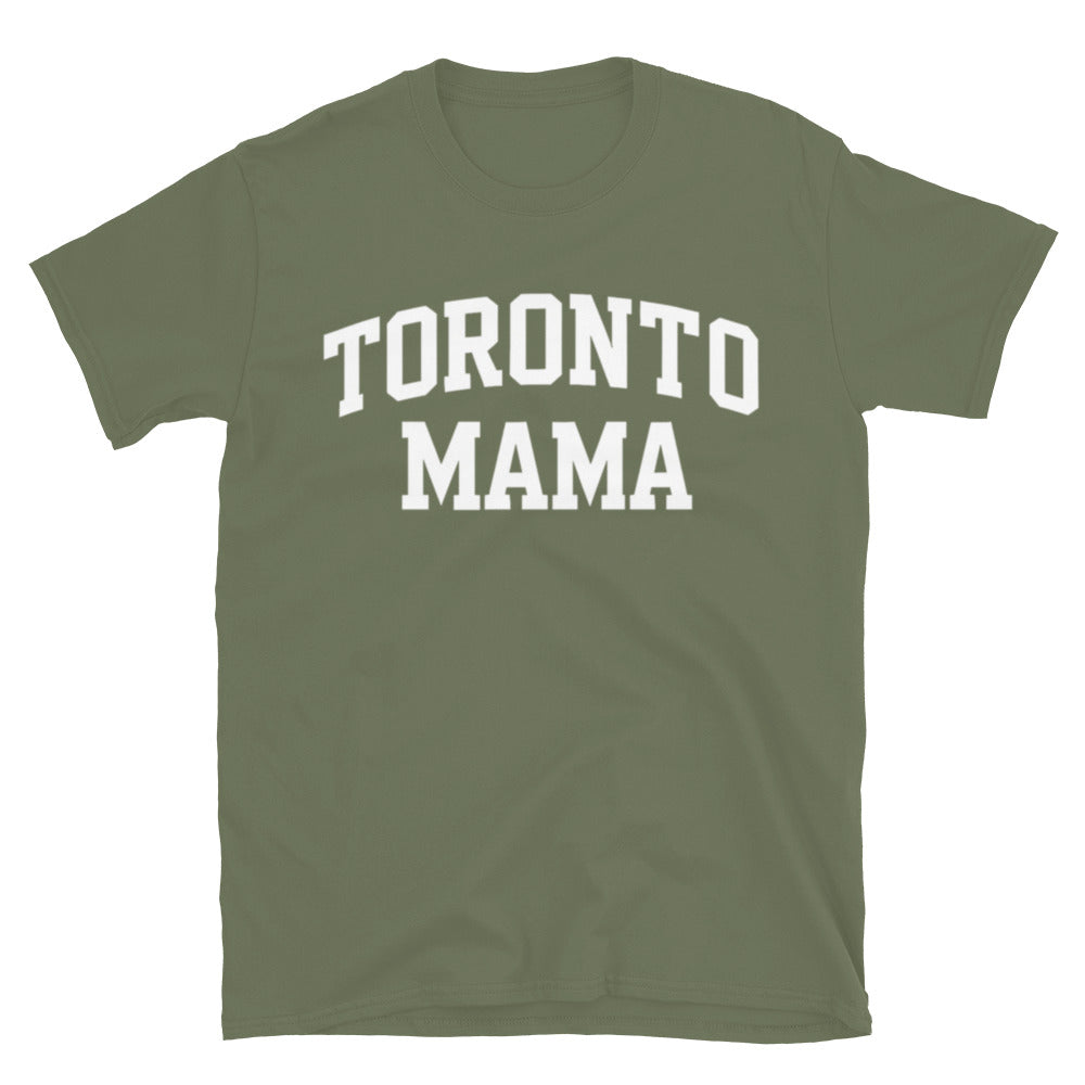 Toronto Mama Curved Collegiate Tee